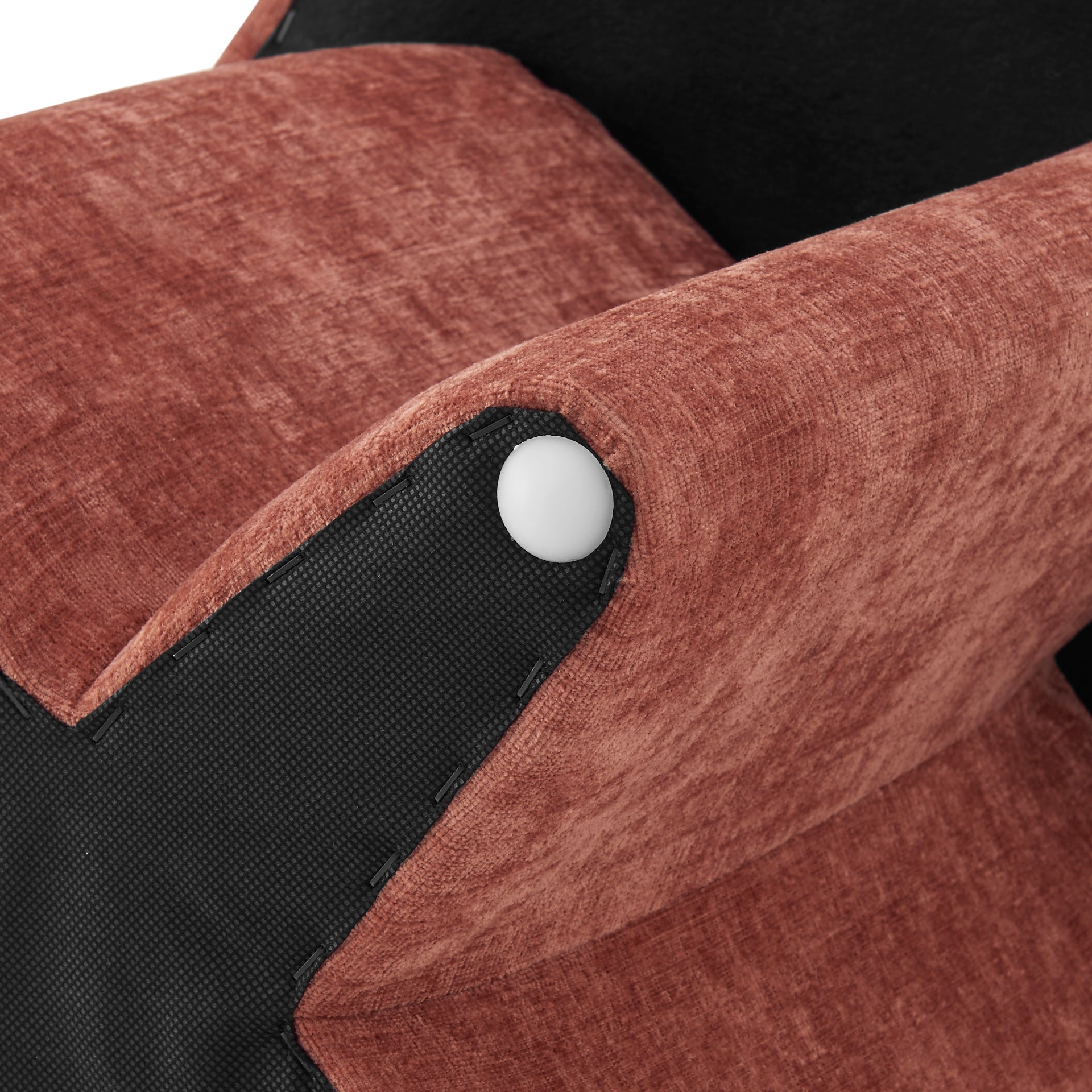Cielo Fabric Ottoman - What A Room