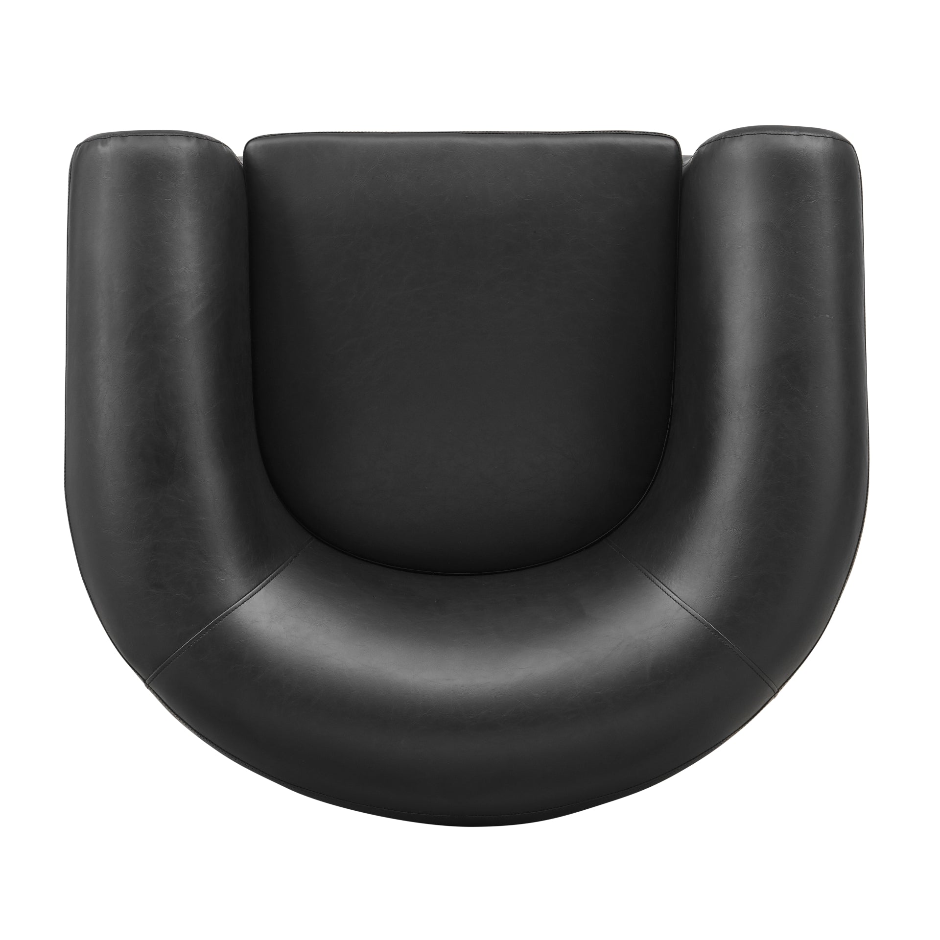 Cordelia Faux Leather Accent Arm Chair - What A Room