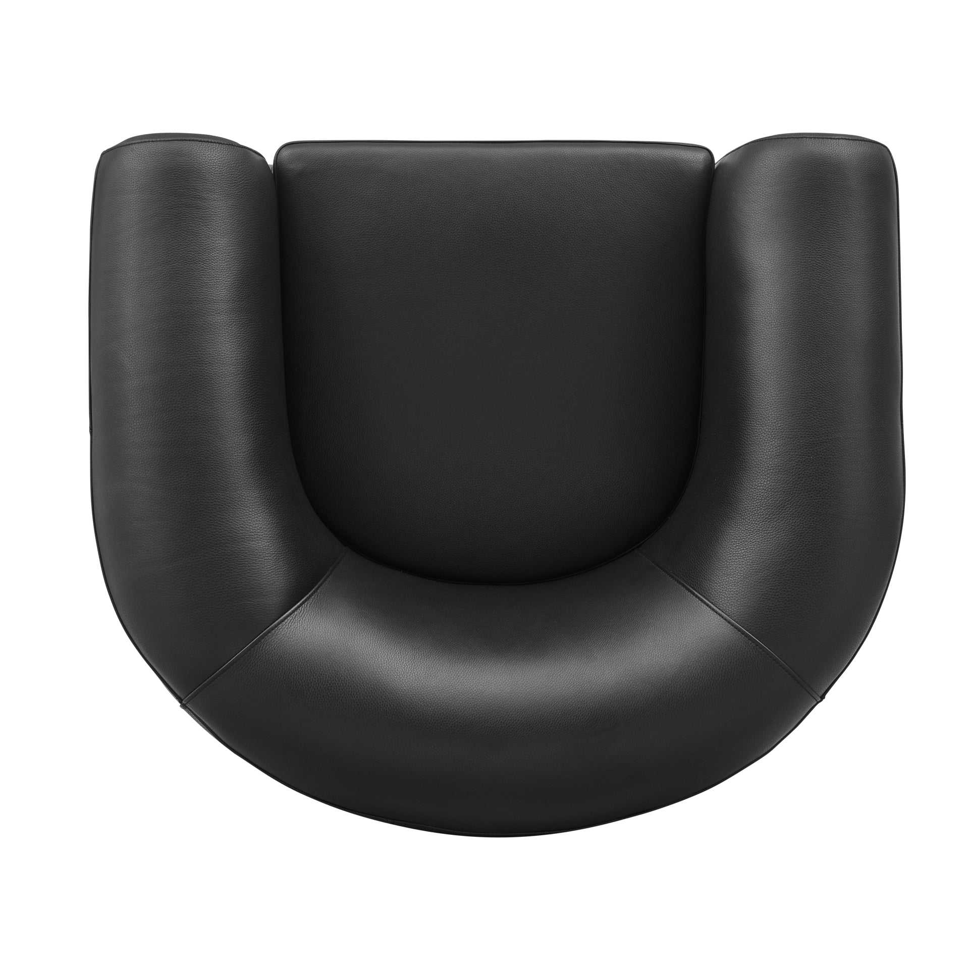 Cordelia Top Grain Leather Accent Arm Chair - What A Room