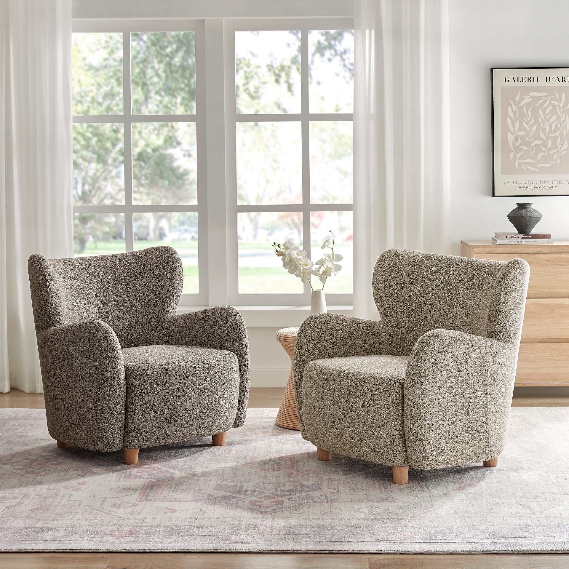 Tiffany Chenille Accent Arm Chair - What A Room