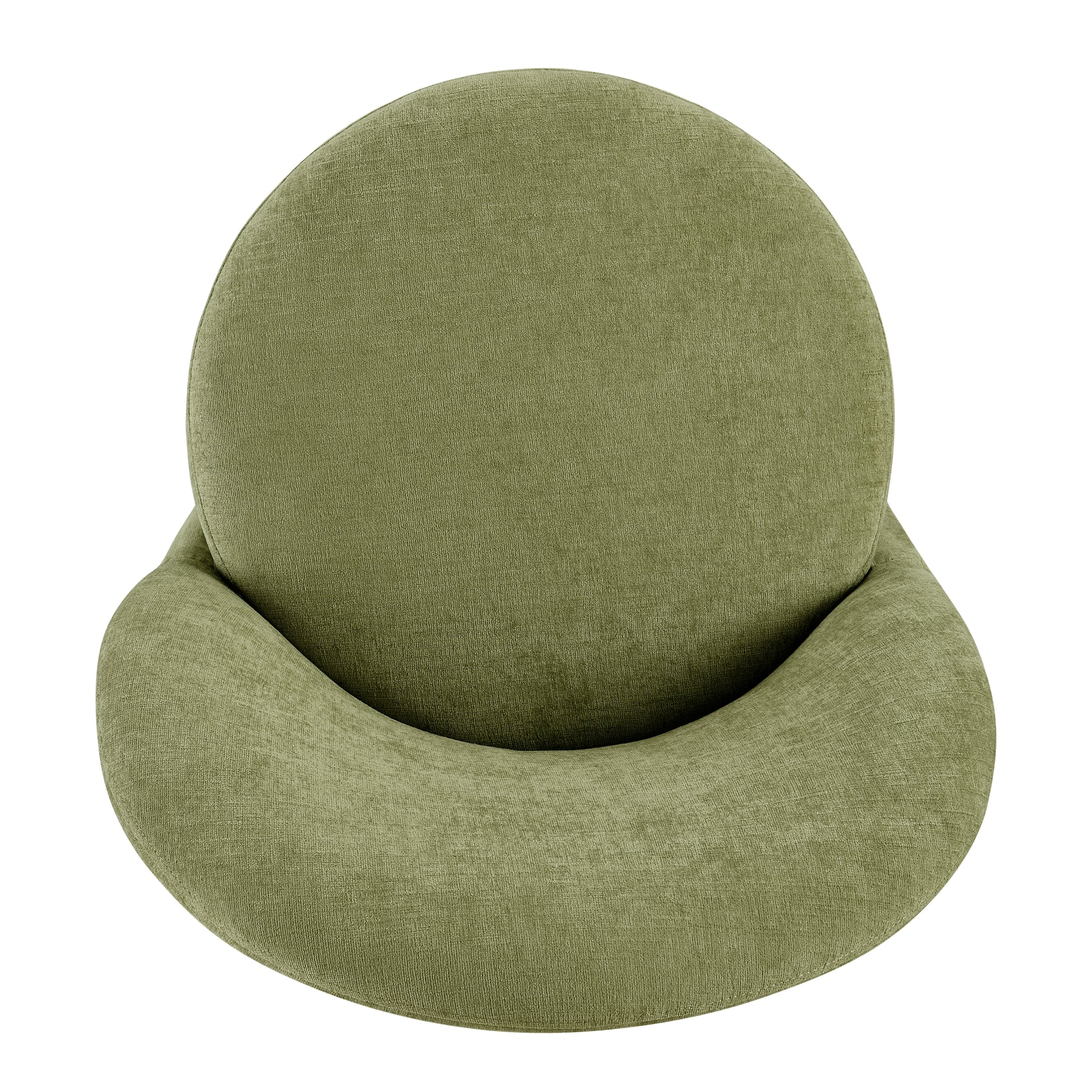 Cabrina Chenille Dining Side Chair w/ Casters - What A Room