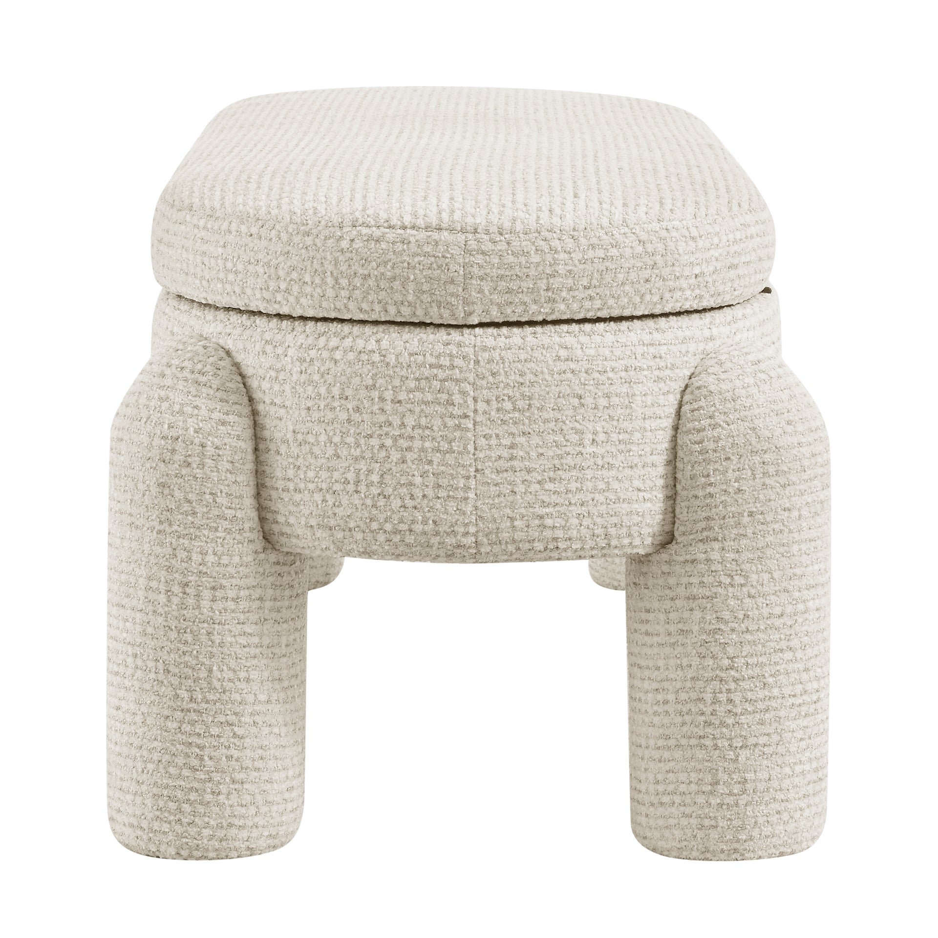 Bowden Chenille Storage Bench - What A Room
