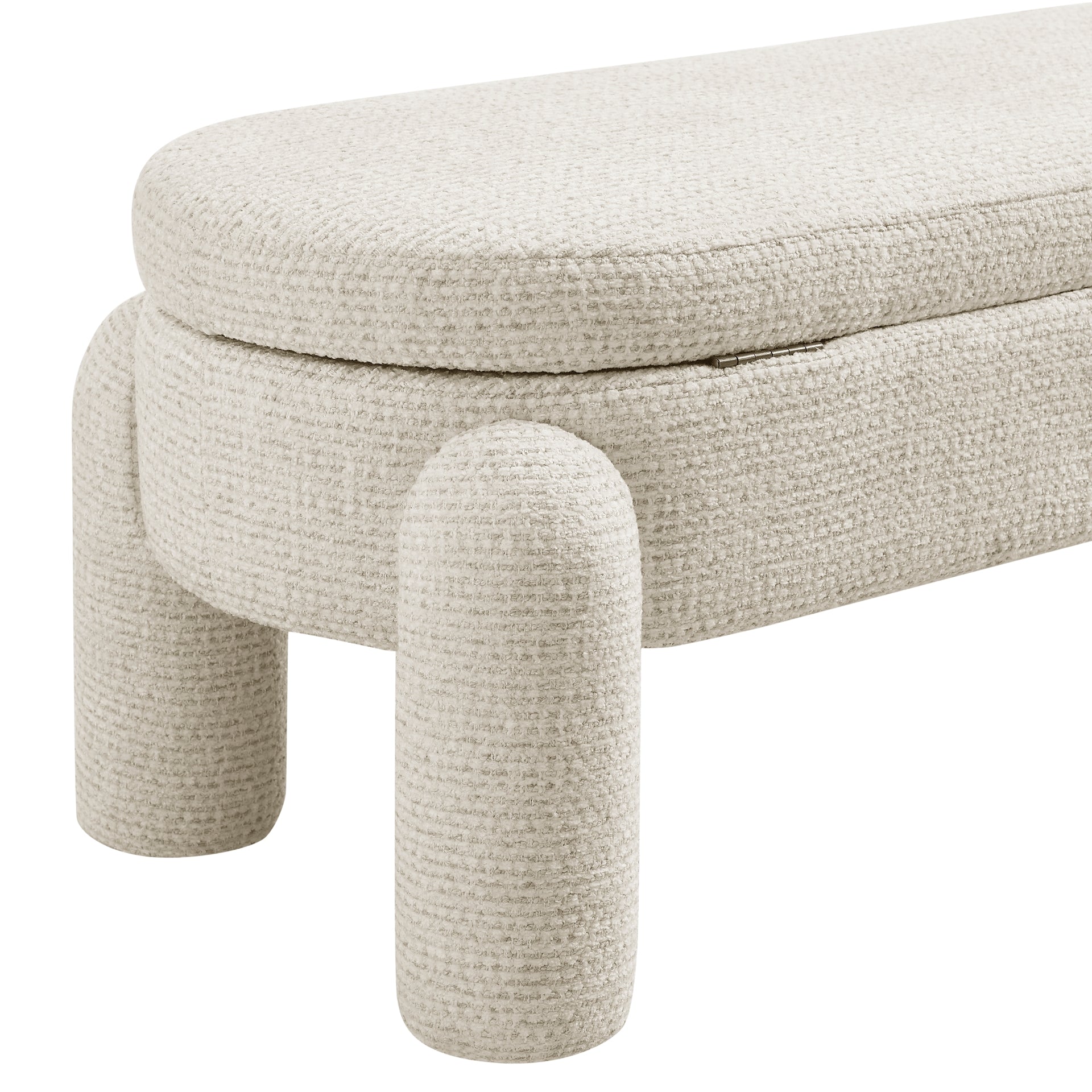 Bowden Chenille Storage Bench - What A Room
