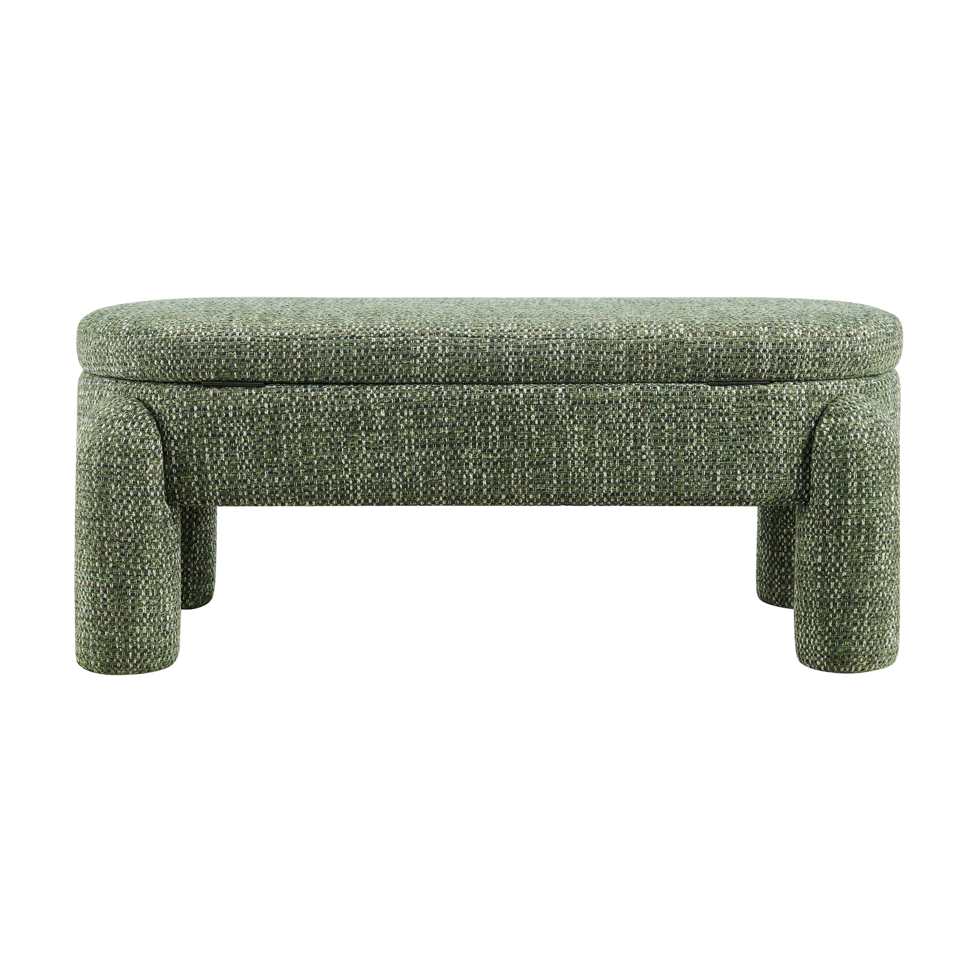 Bowden Chenille Storage Bench - What A Room