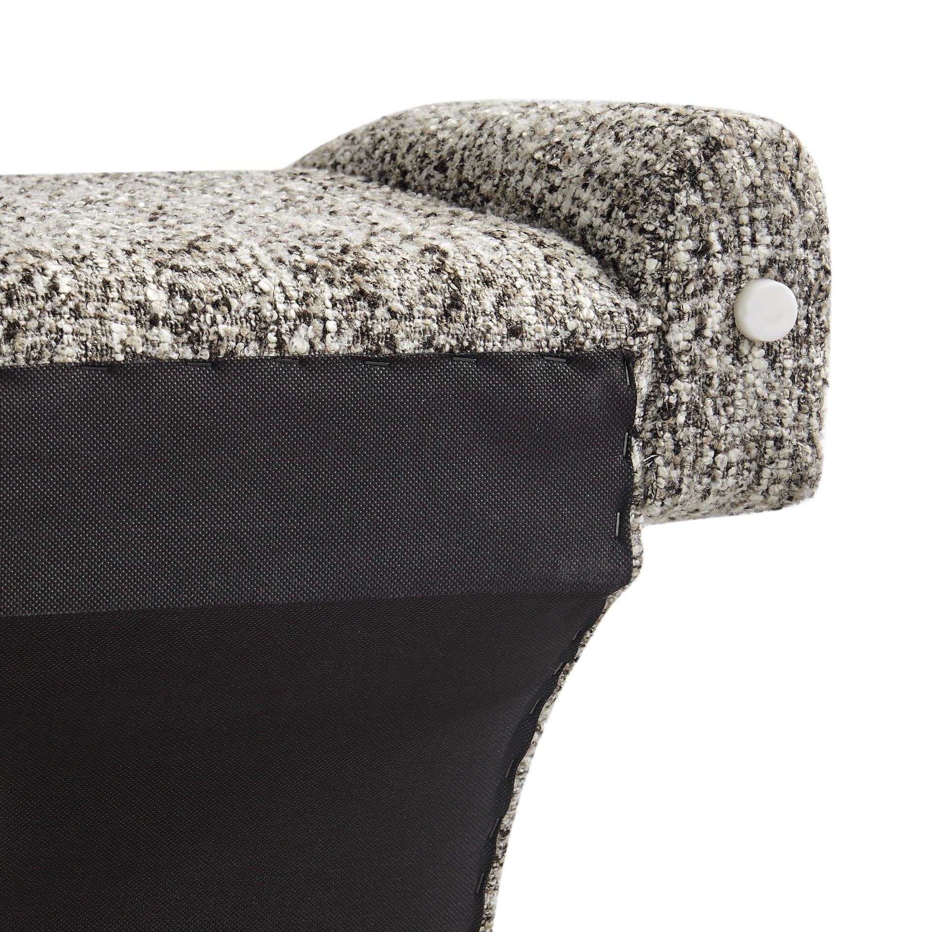 Lunessa Boucle Accent Arm Chair - What A Room