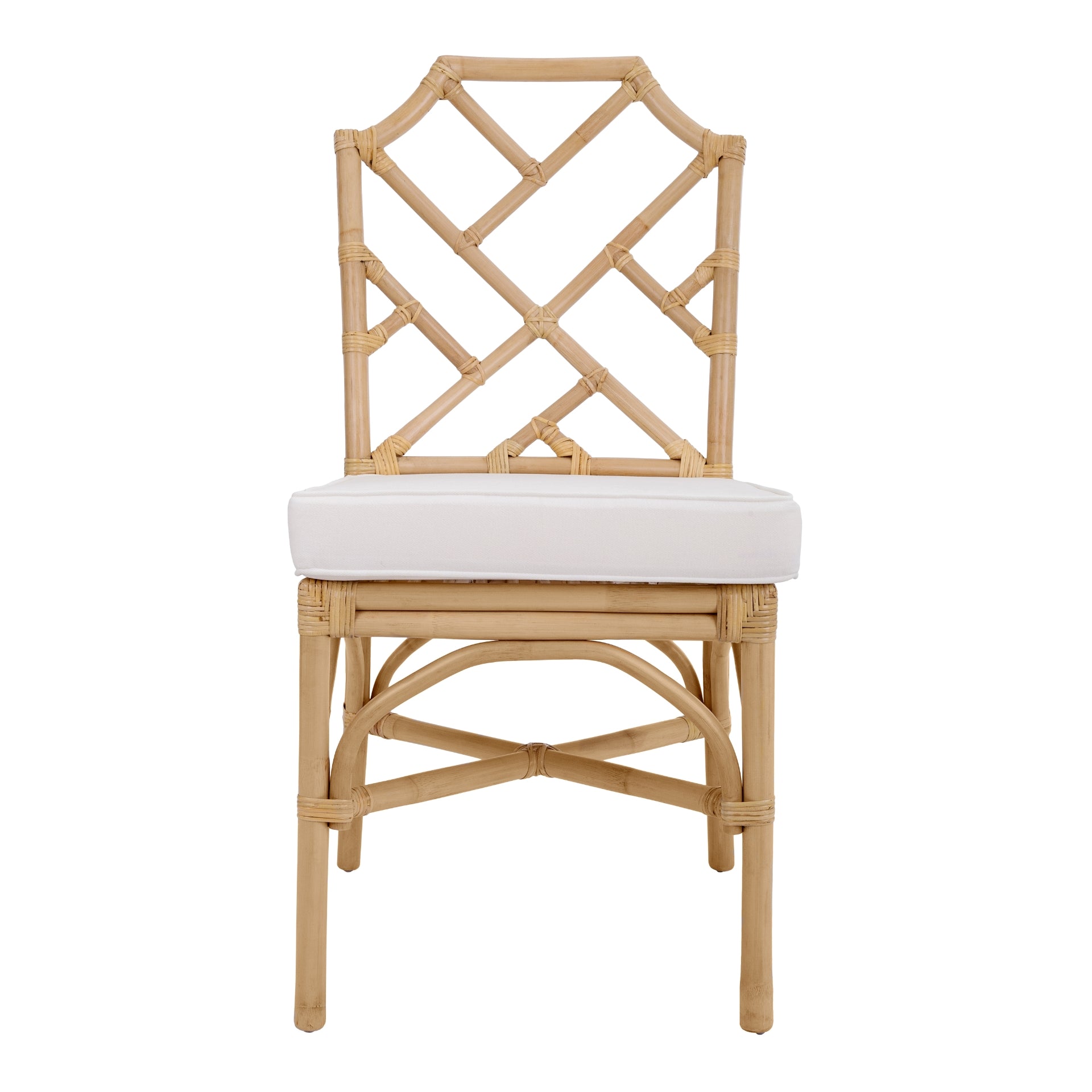 Kara Rattan Dining Side Chair (Set of 2) - What A Room