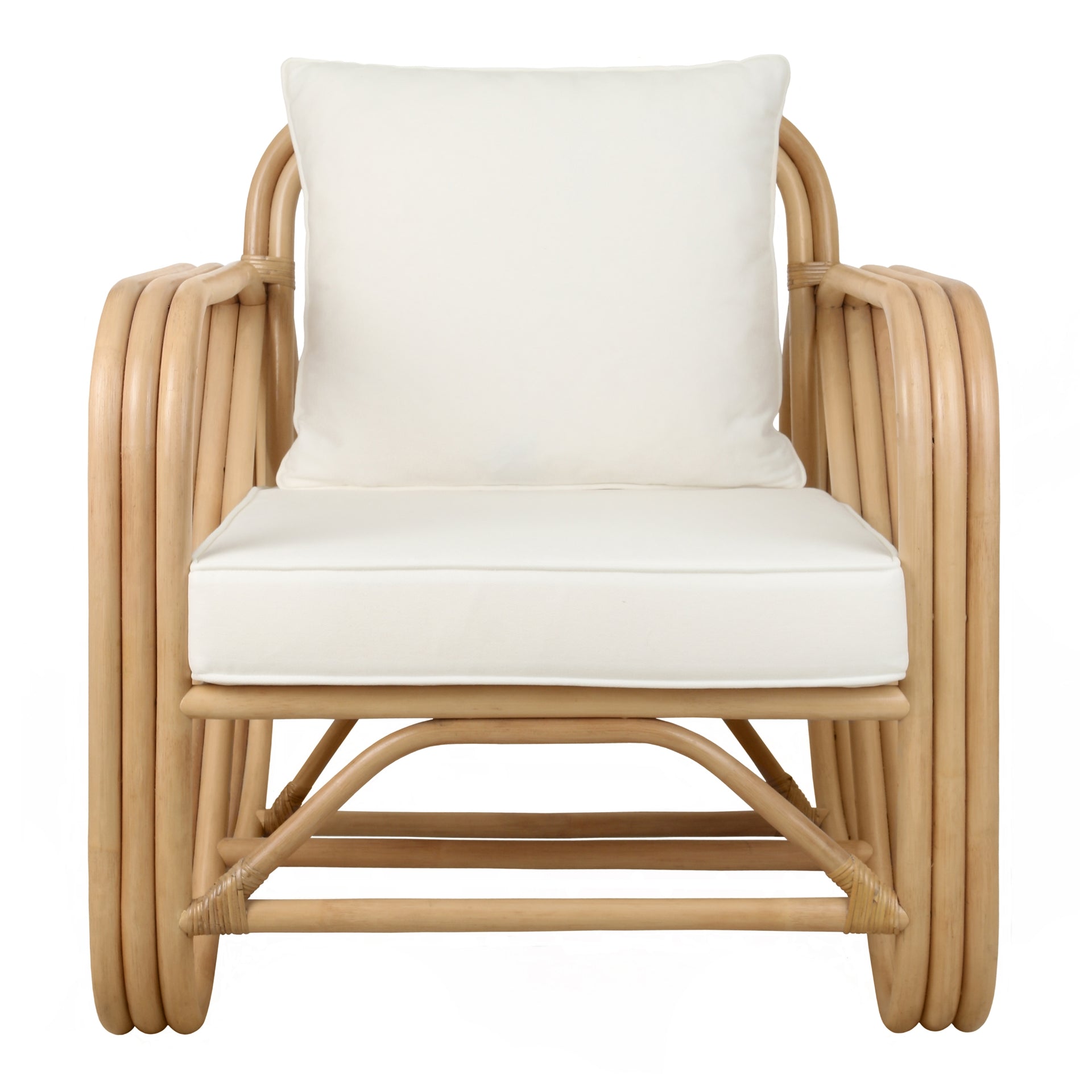 Aimara Rattan Accent Arm Chair - What A Room