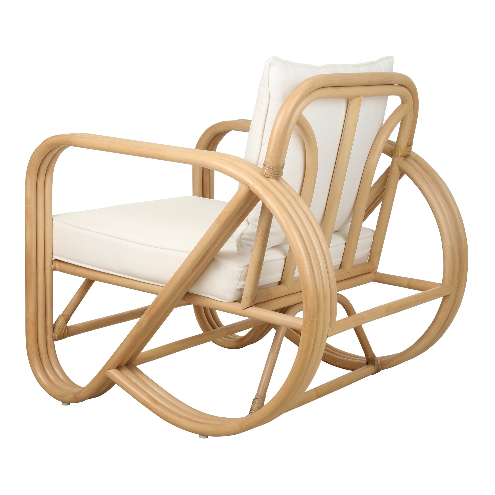 Aimara Rattan Accent Arm Chair - What A Room