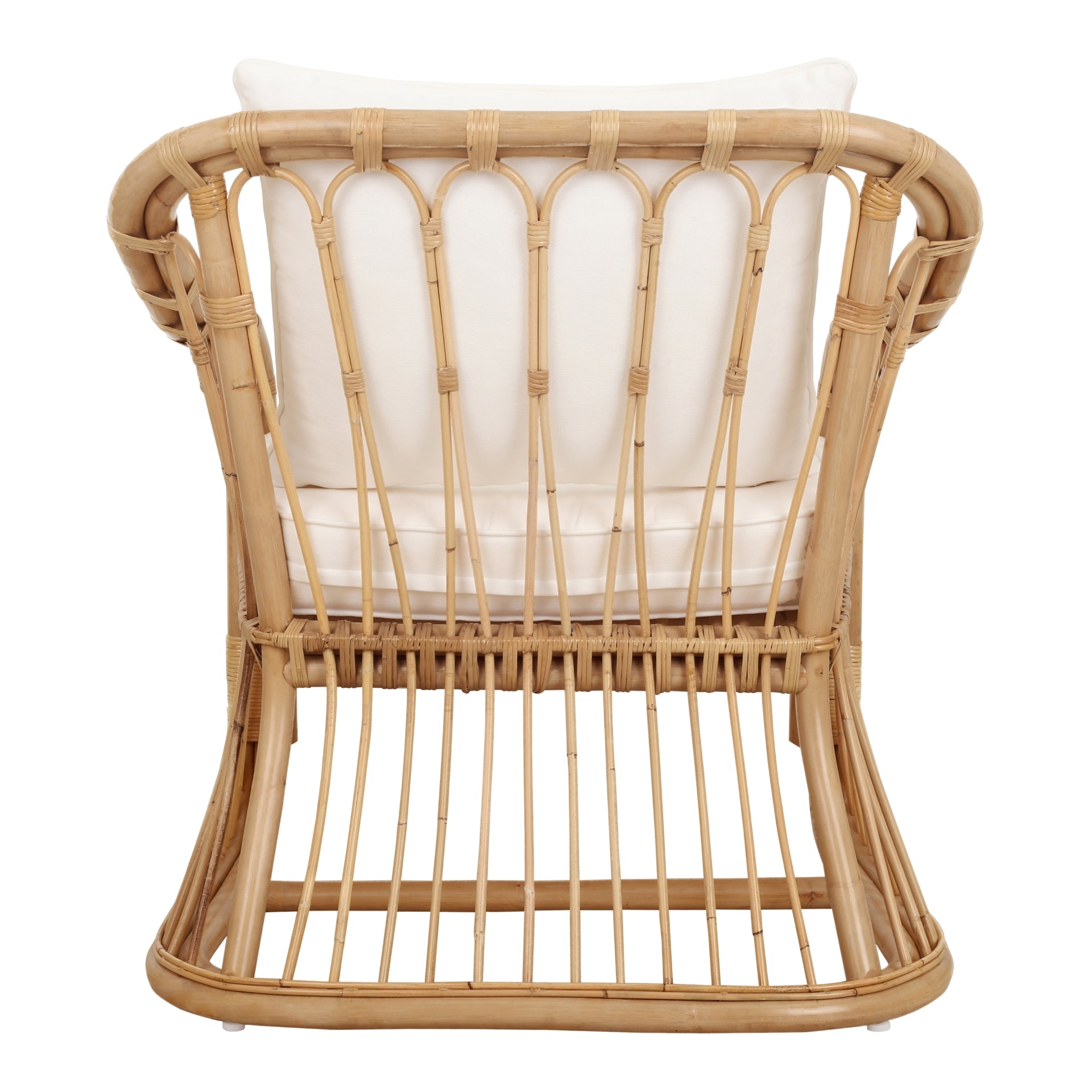 Maeva Rattan Accent Arm Chair - What A Room