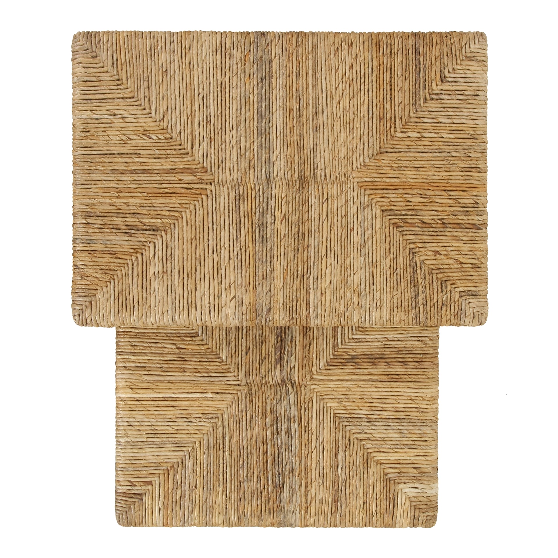 Kanza Abaca Rectangular Nesting Side Table Set of 2 - What A Room