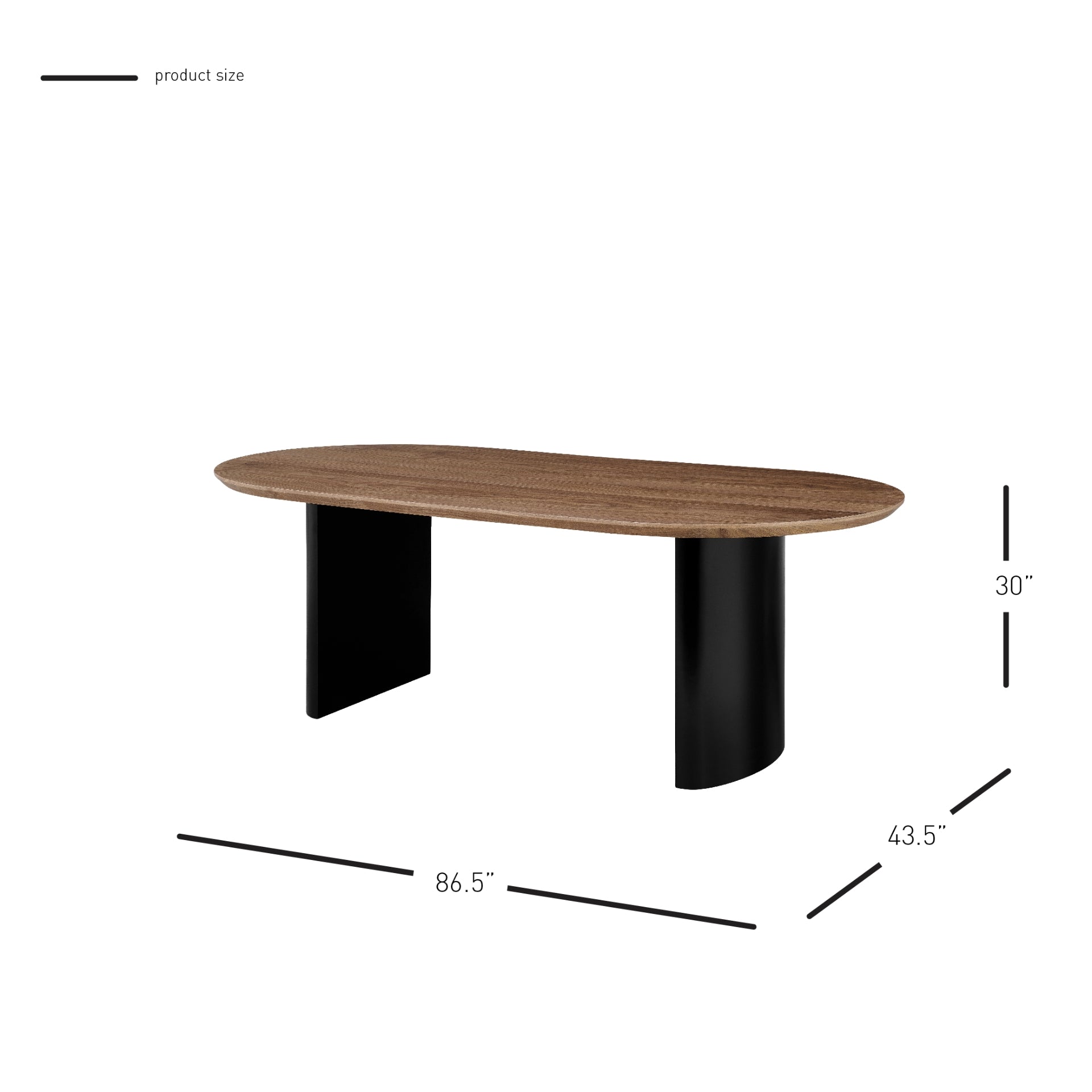 Conway 86.5" Oval Dining Table - What A Room