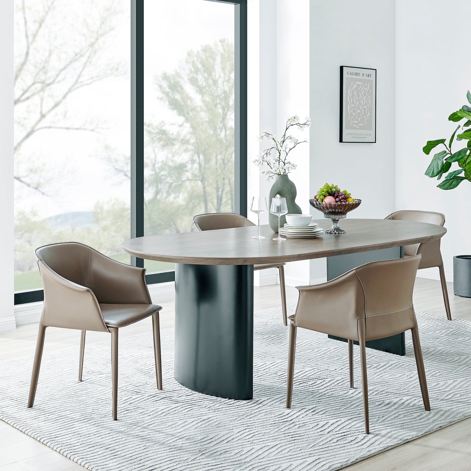 Conway 86.5" Oval Dining Table - What A Room