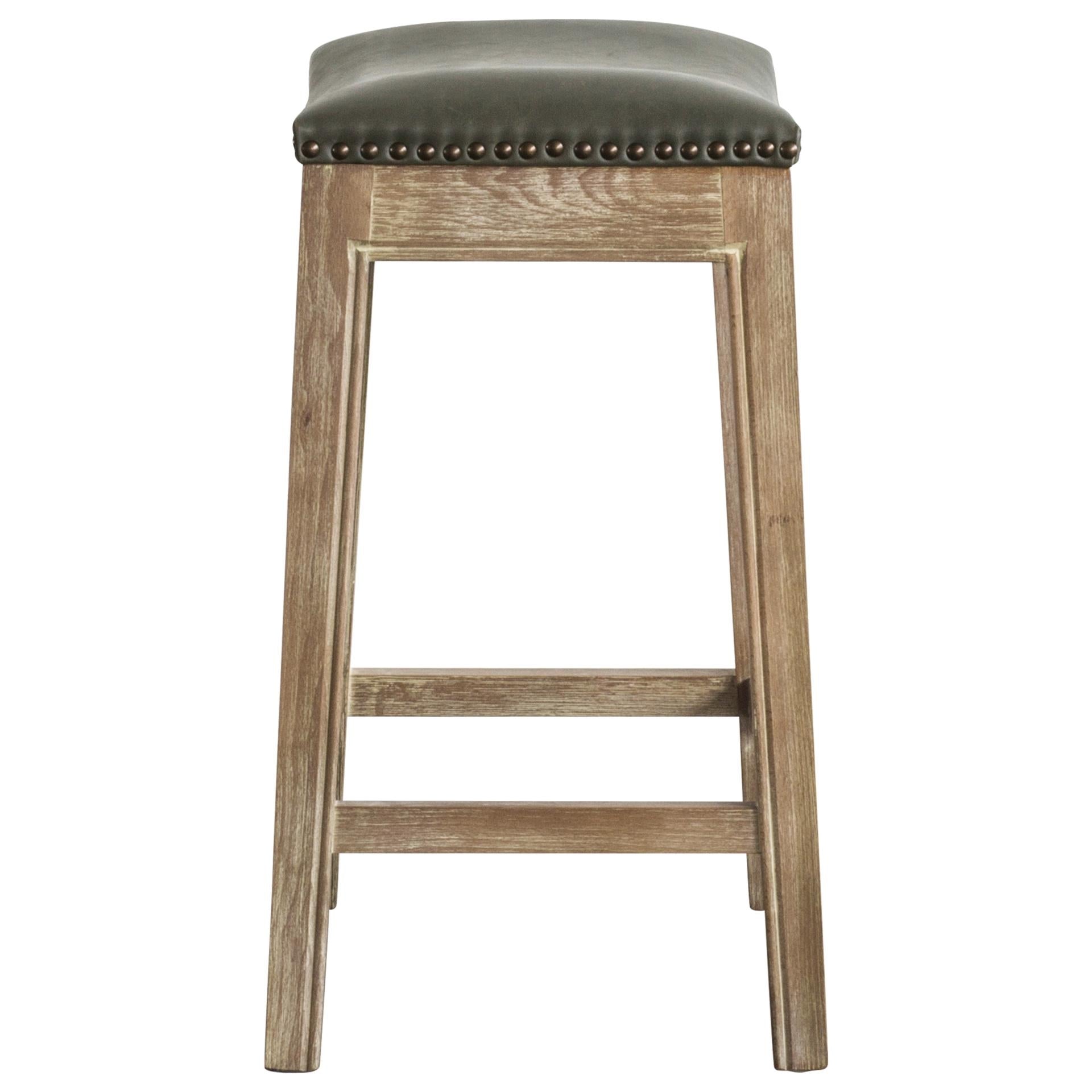 Elmo Bonded Leather Counter Stool - What A Room