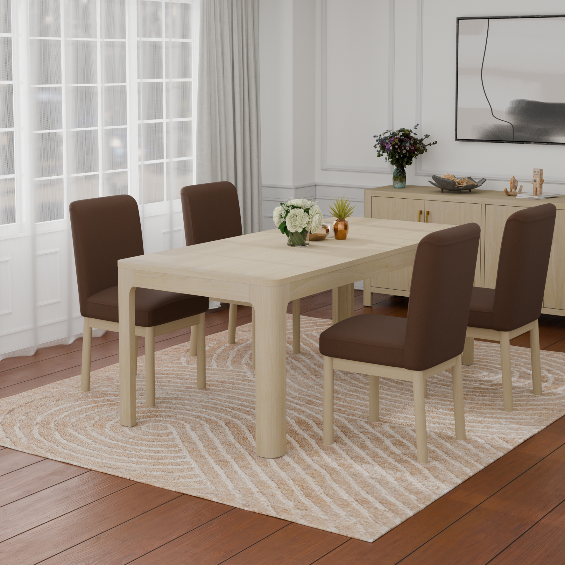 Trevin 79" Dining Table - What A Room