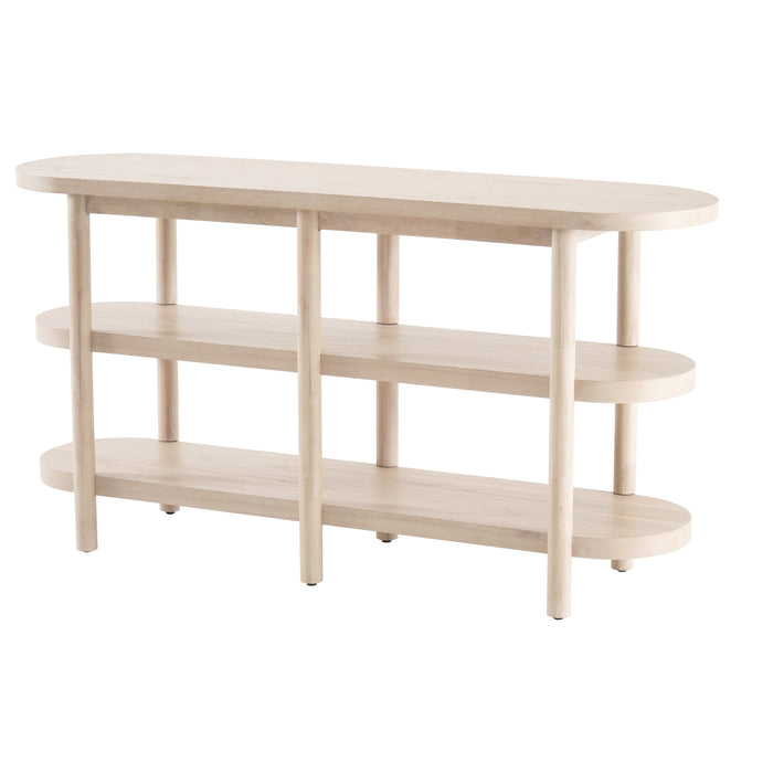 Lester Console Table w/ Shelves - What A Room