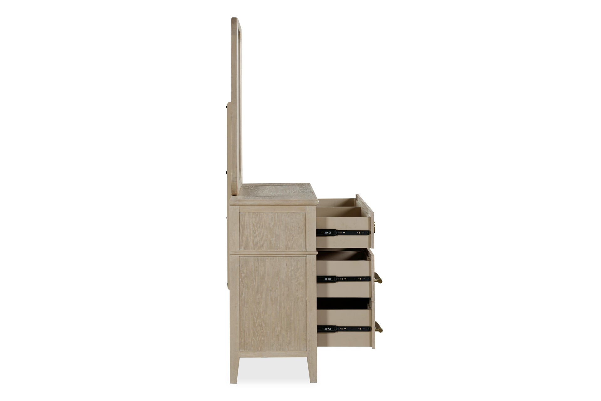 Camden Eight Drawer Oak Wood Dresser in Chai - What A Room