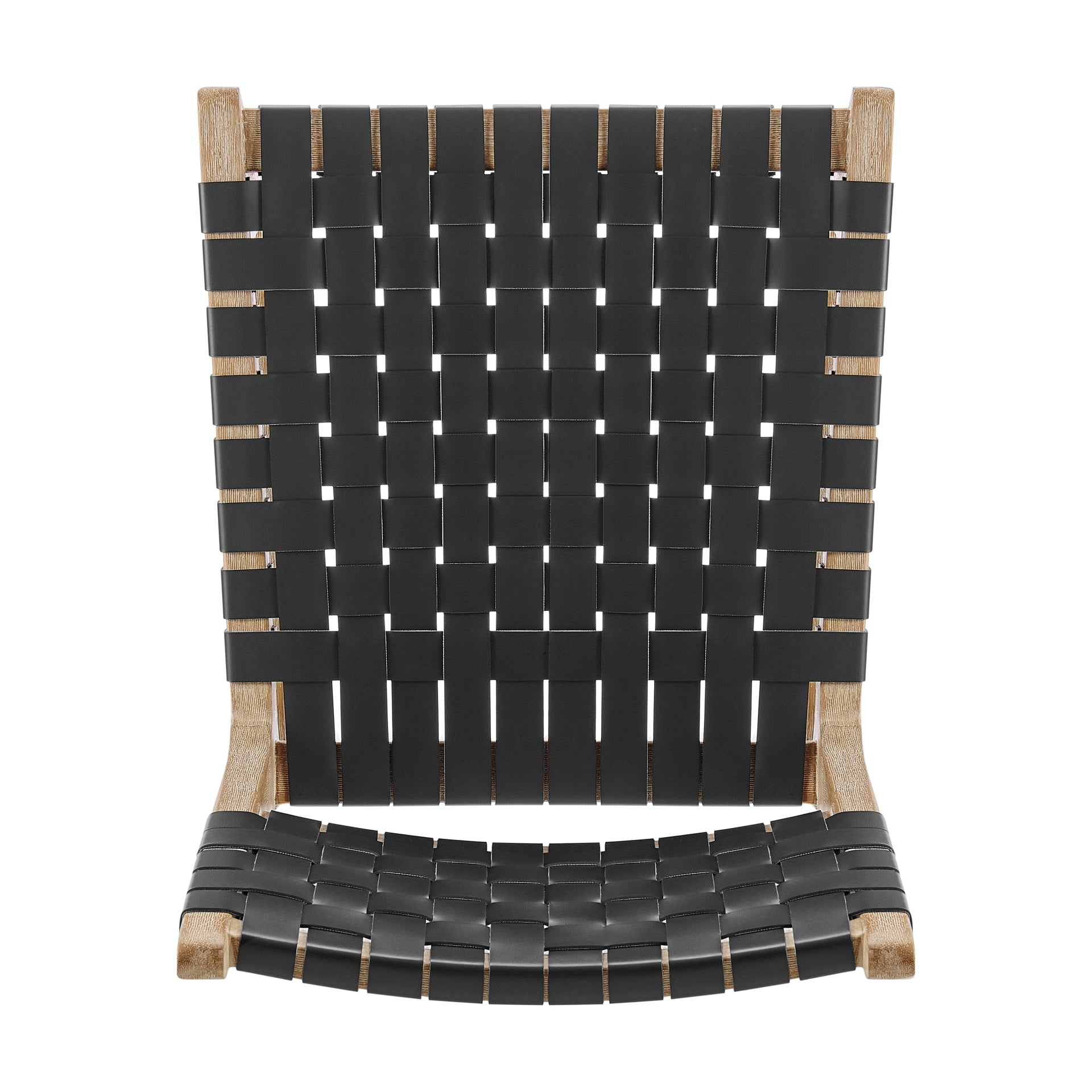 Marco Faux Leather Dining Side Chair Drift Wood Frame (Set of 2) - What A Room