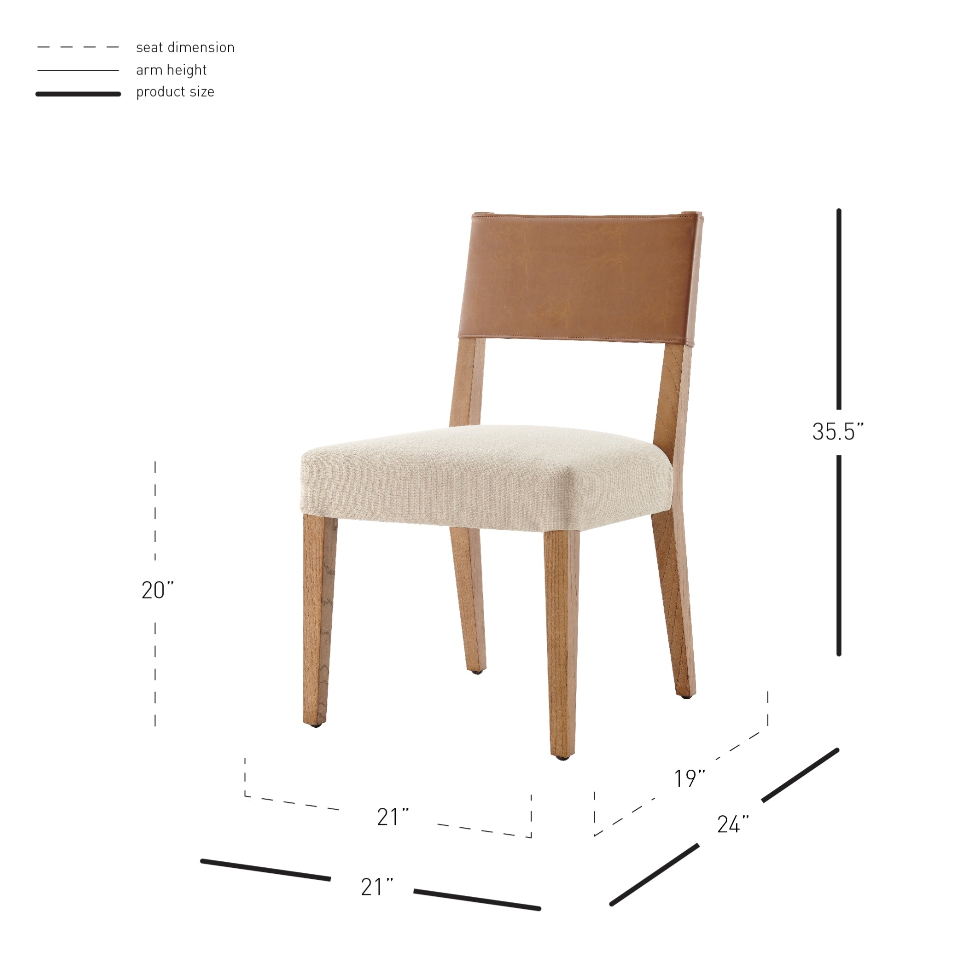 Kylo / Fabric Dining Side Chair (Set of 2) - What A Room