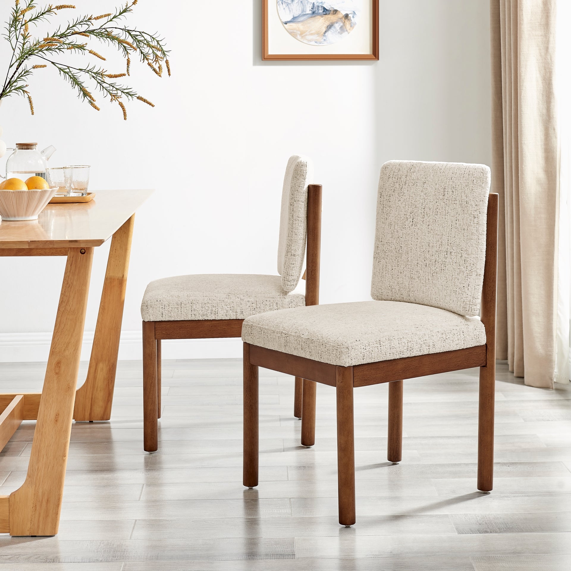 Melvin Chenille Dining Side Chair (Set of 2) - What A Room