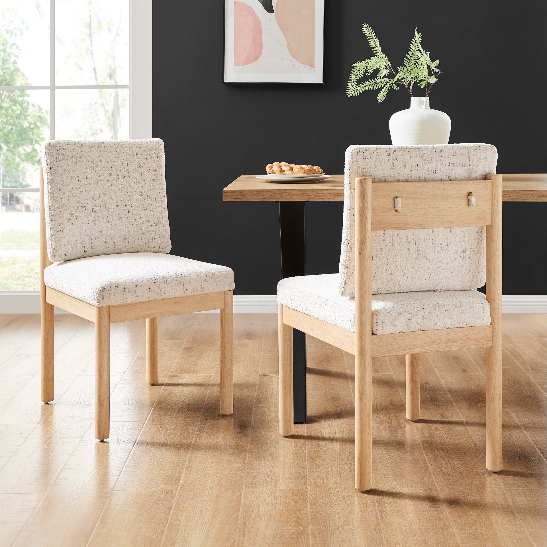 Melvin Fabric Dining Side Chair (Set of 2) - What A Room