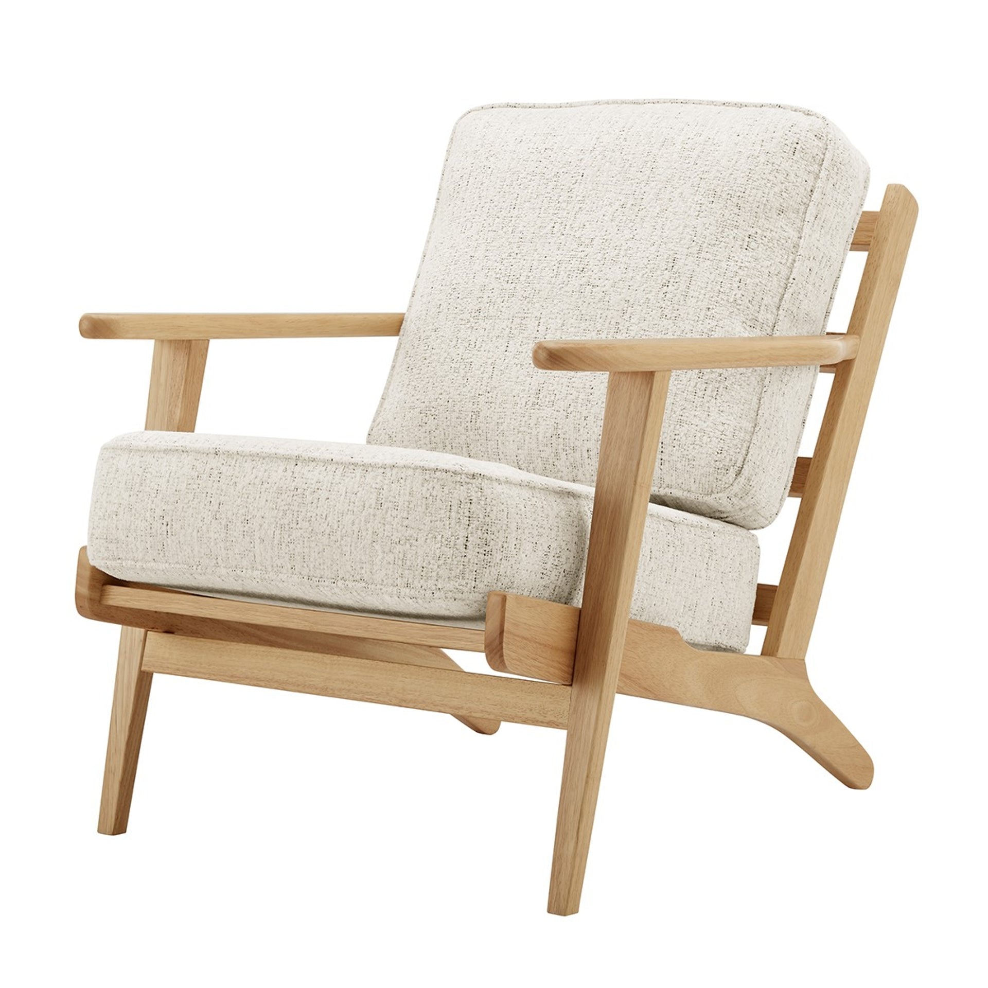 Albert Fabric Accent Arm Chair - What A Room