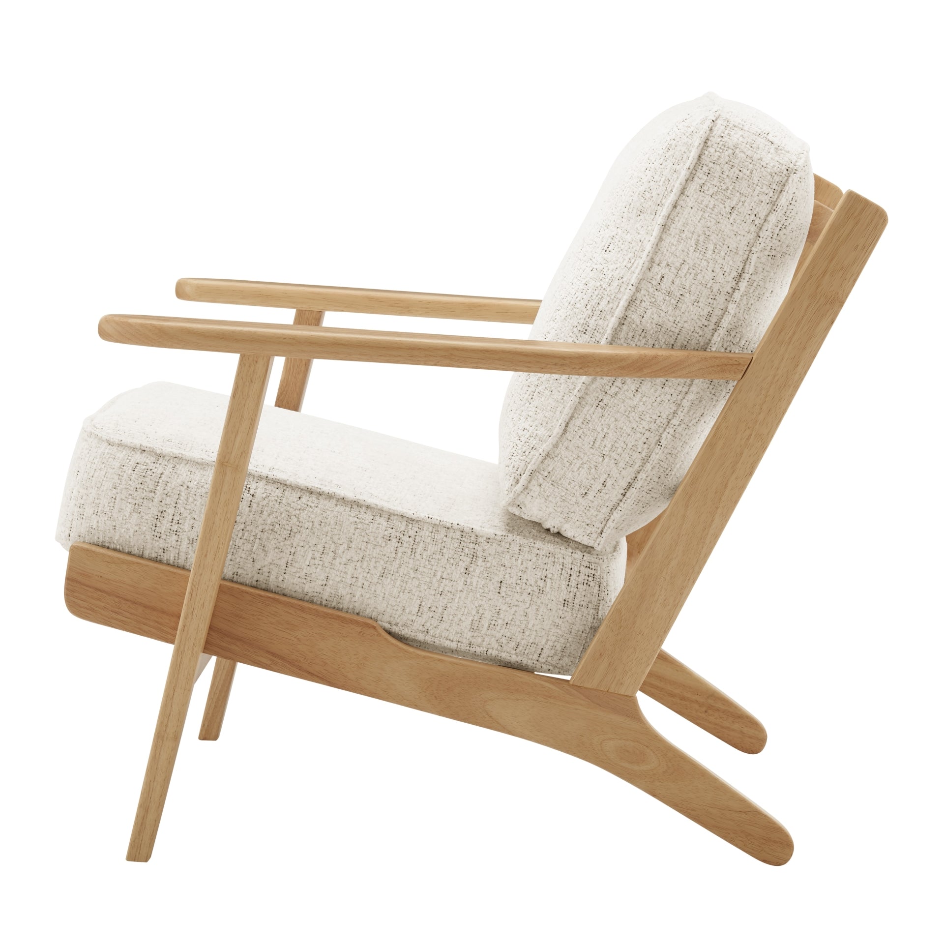 Albert Fabric Accent Arm Chair - What A Room