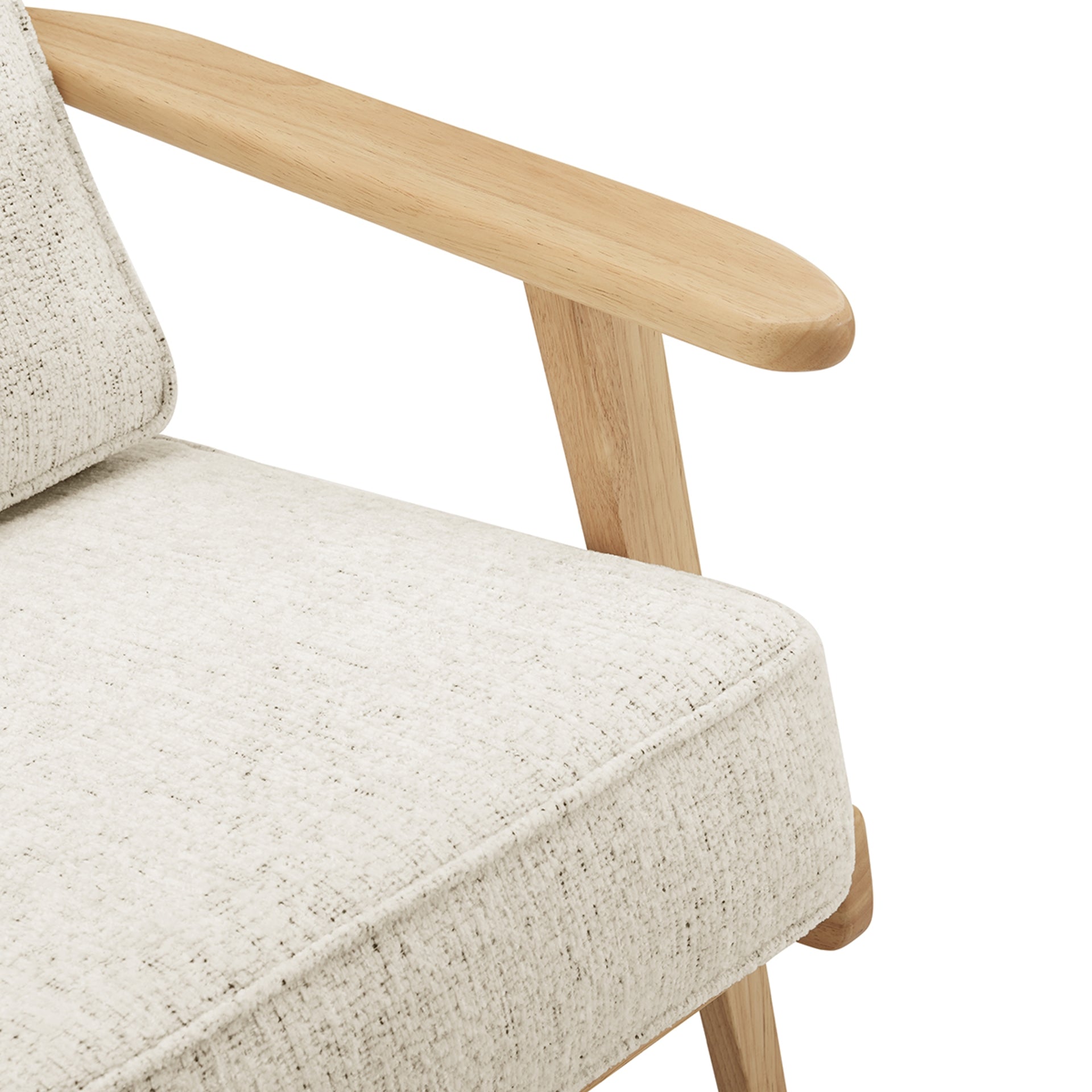 Albert Fabric Accent Arm Chair - What A Room
