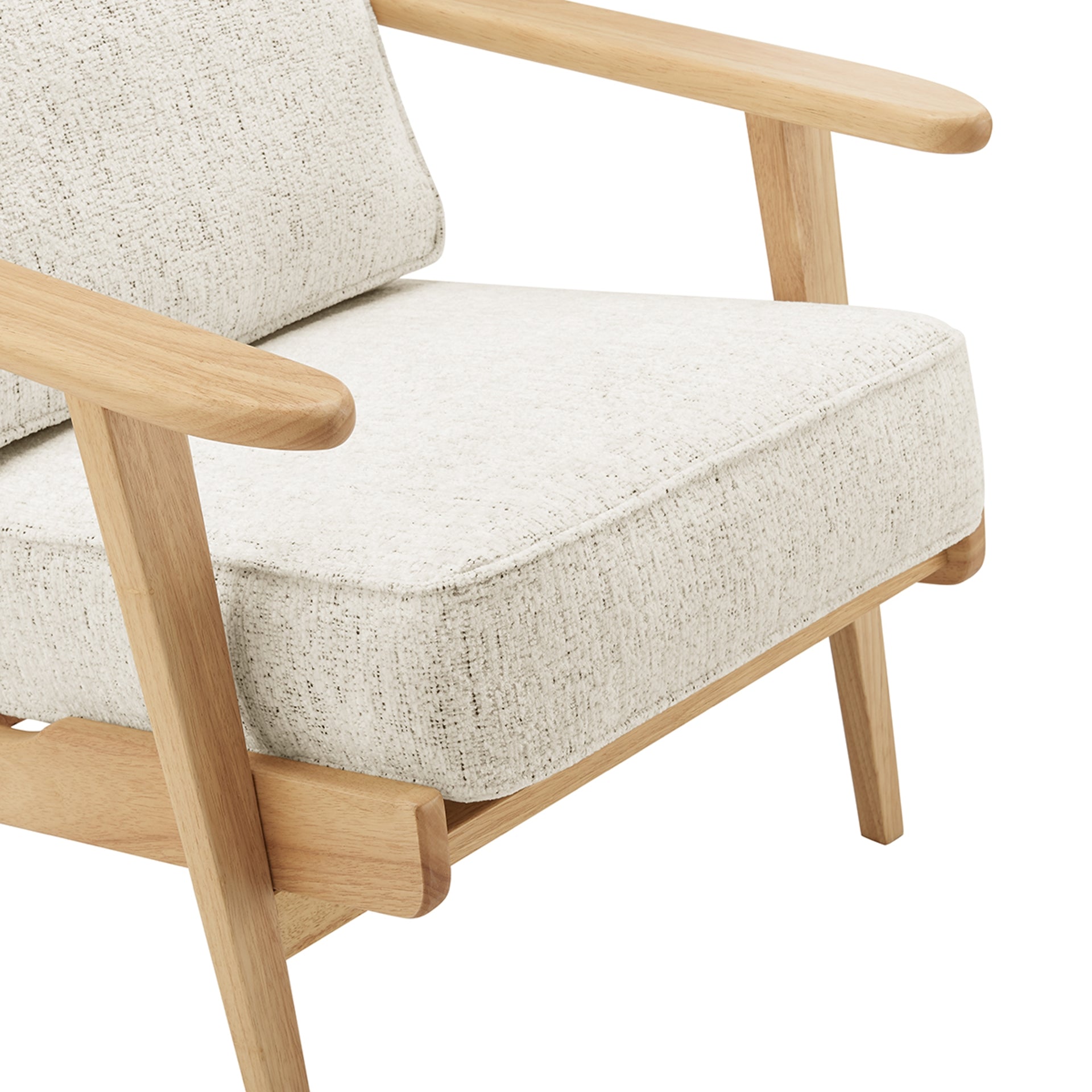Albert Fabric Accent Arm Chair - What A Room