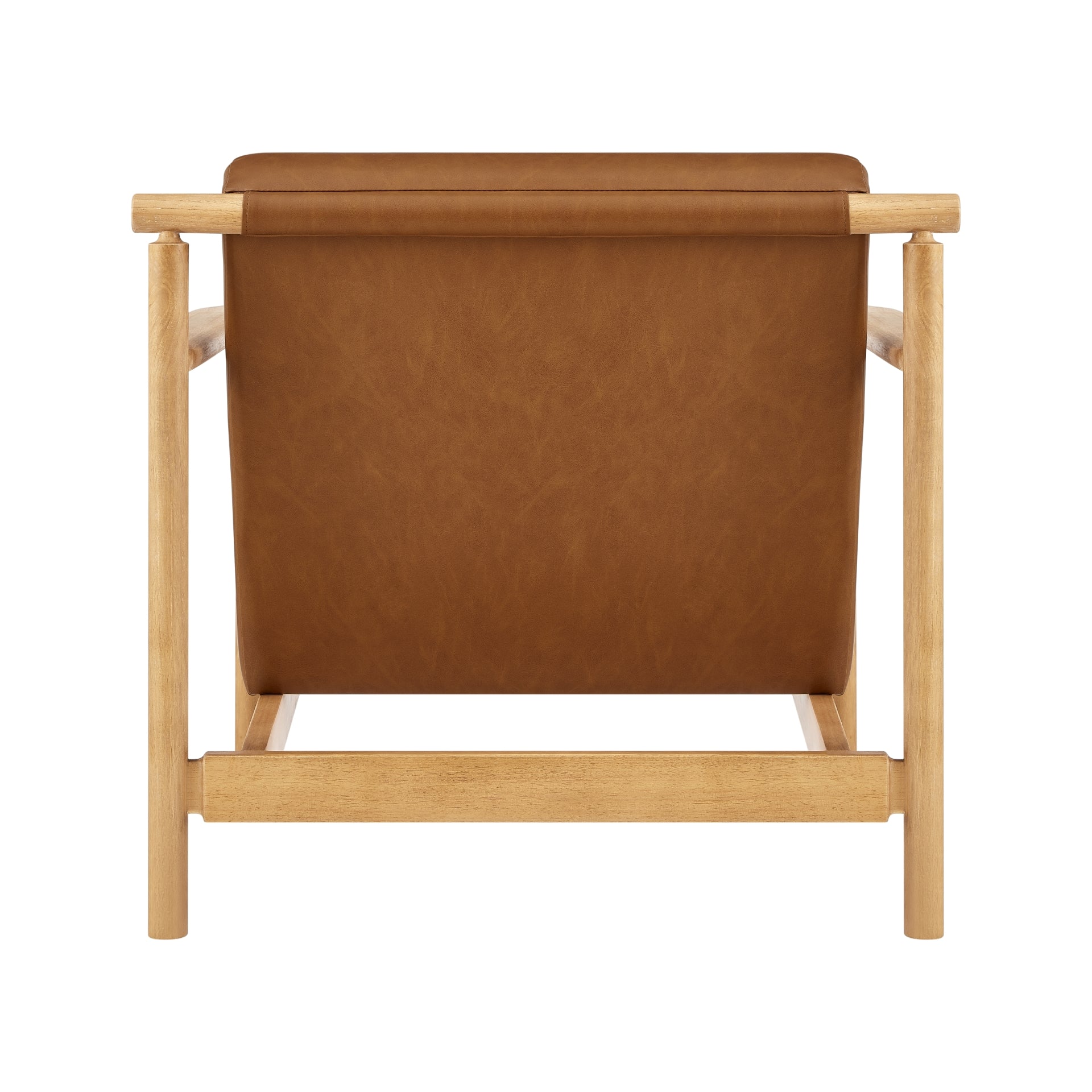 Arnold Faux Leather Accent Arm Chair - What A Room