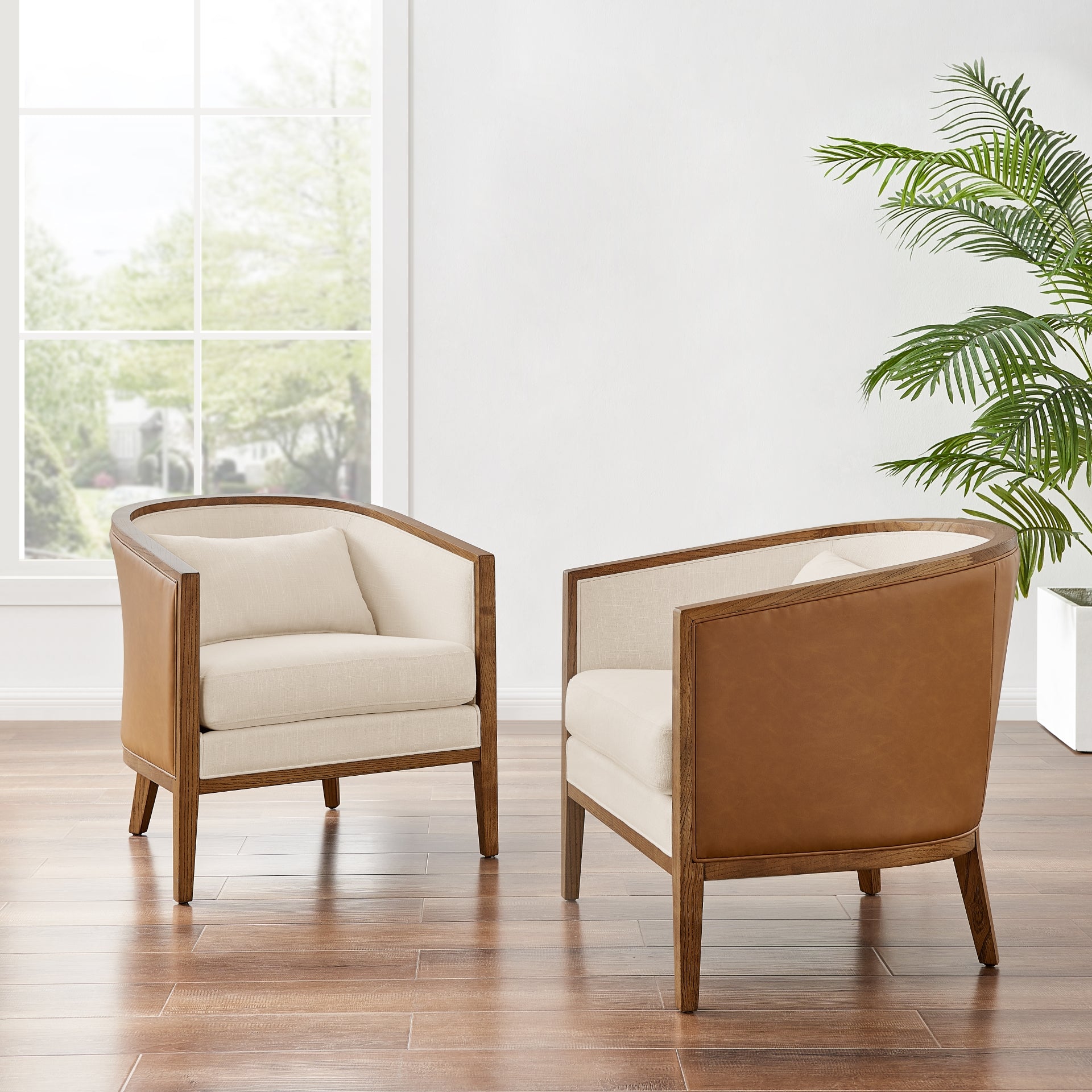 Tillman /Fabric Accent Arm Chair - What A Room
