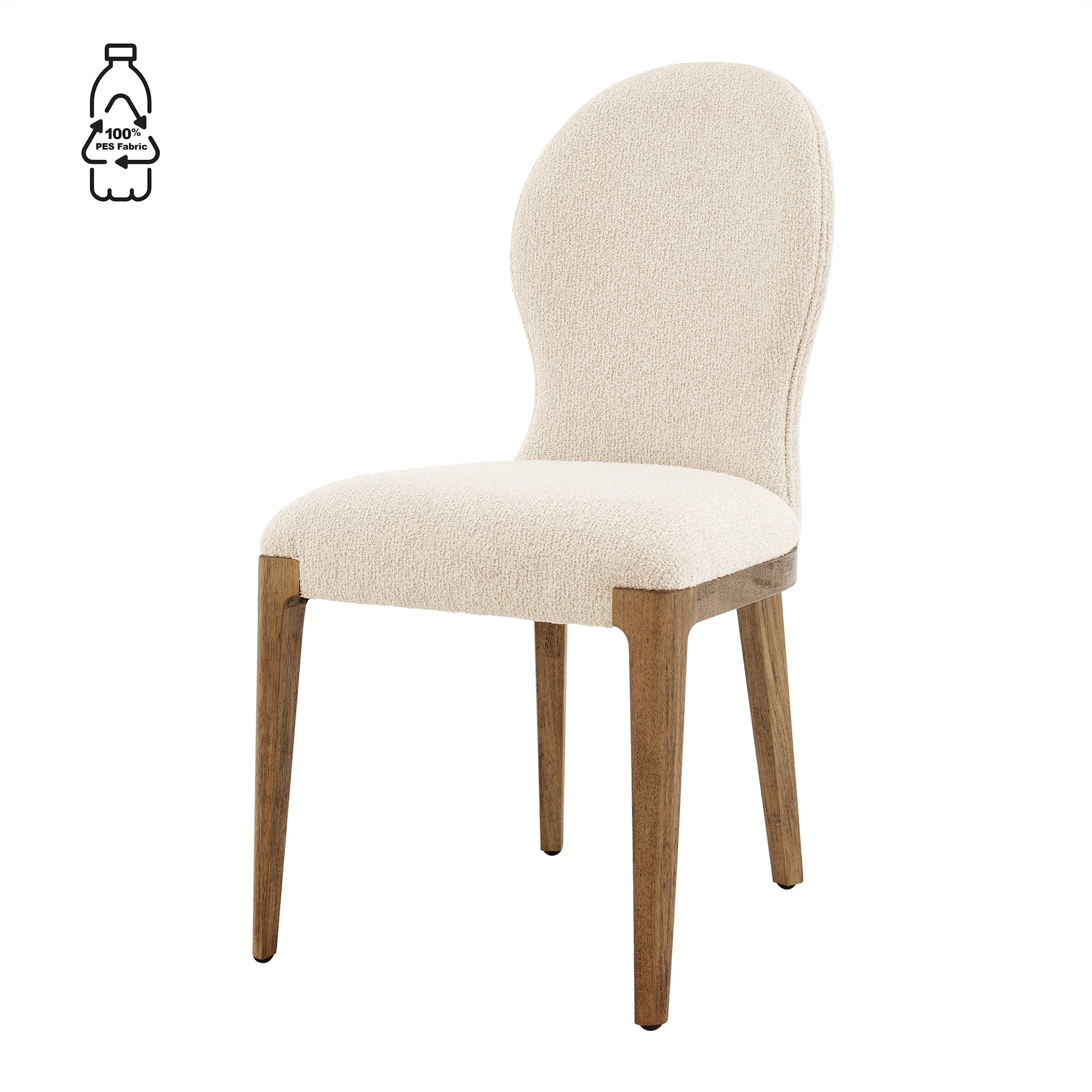 Eldoris Fabric Dining Side Chair (Set of 2) - What A Room