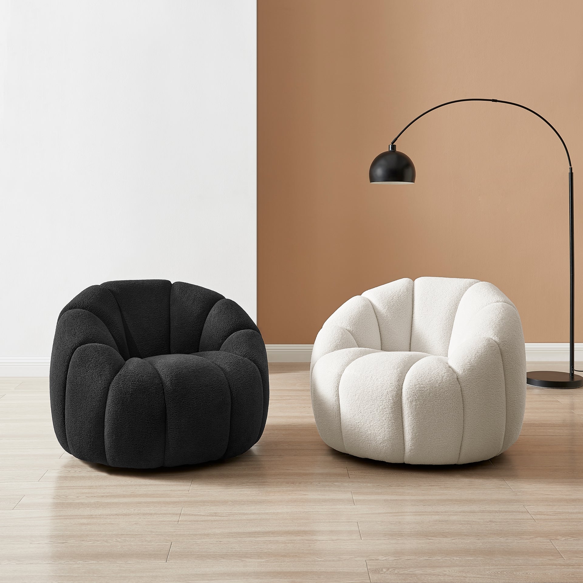 Callista Fabric Swivel Accent Chair - What A Room