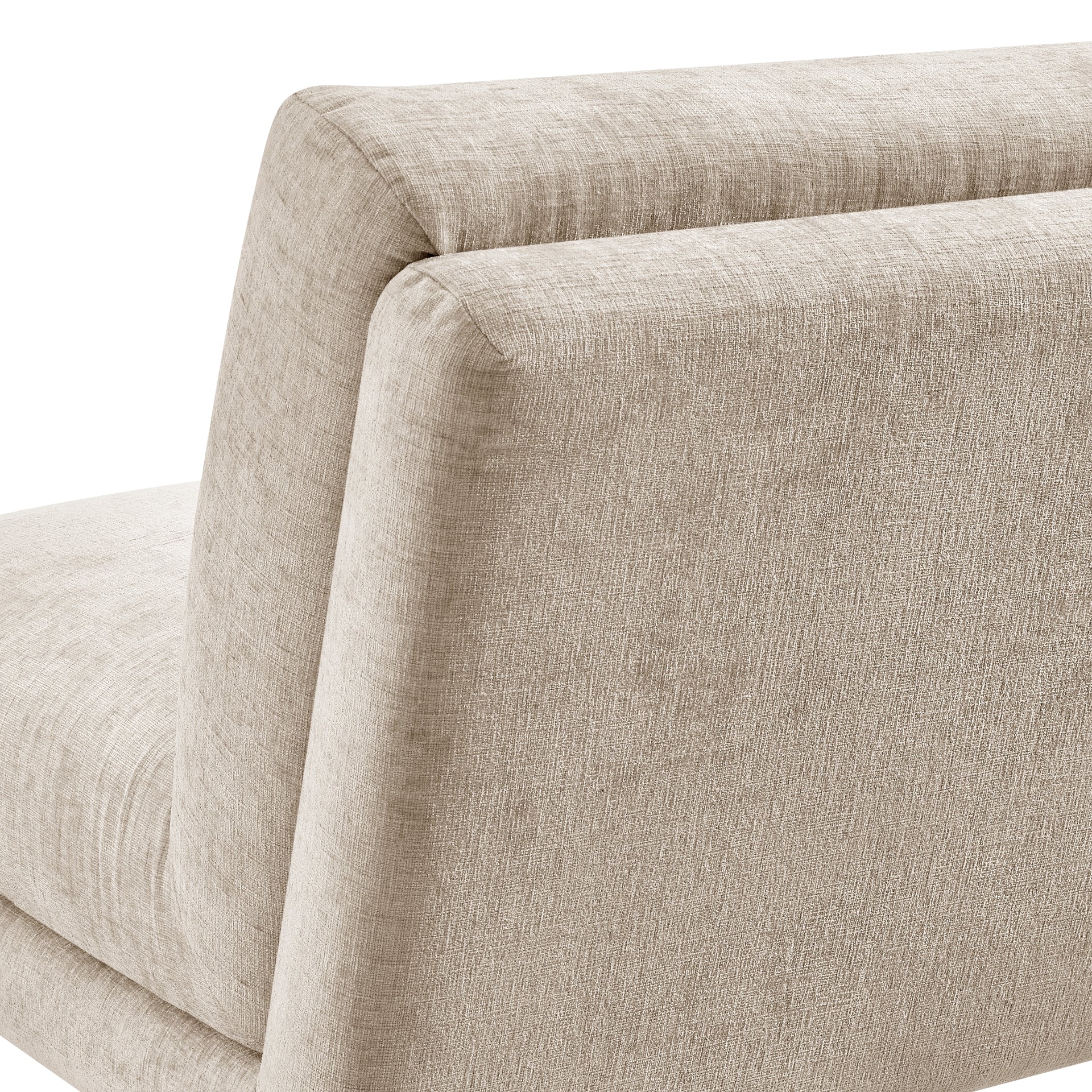 Zenda Fabric Swivel Accent Chair w/ Wooden Base - What A Room