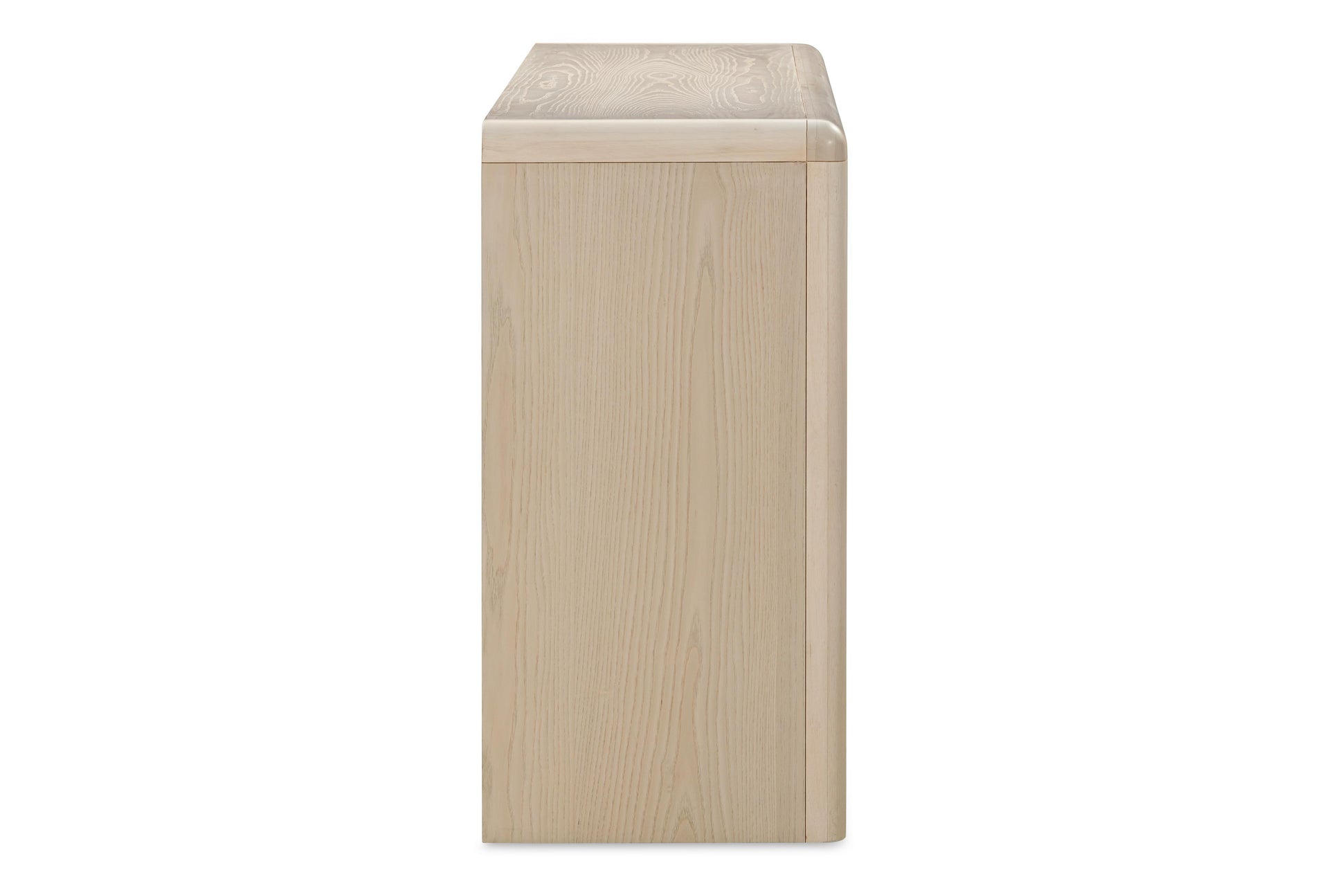 Liv Four Door Ash Wood Sideboard in White Sand - What A Room