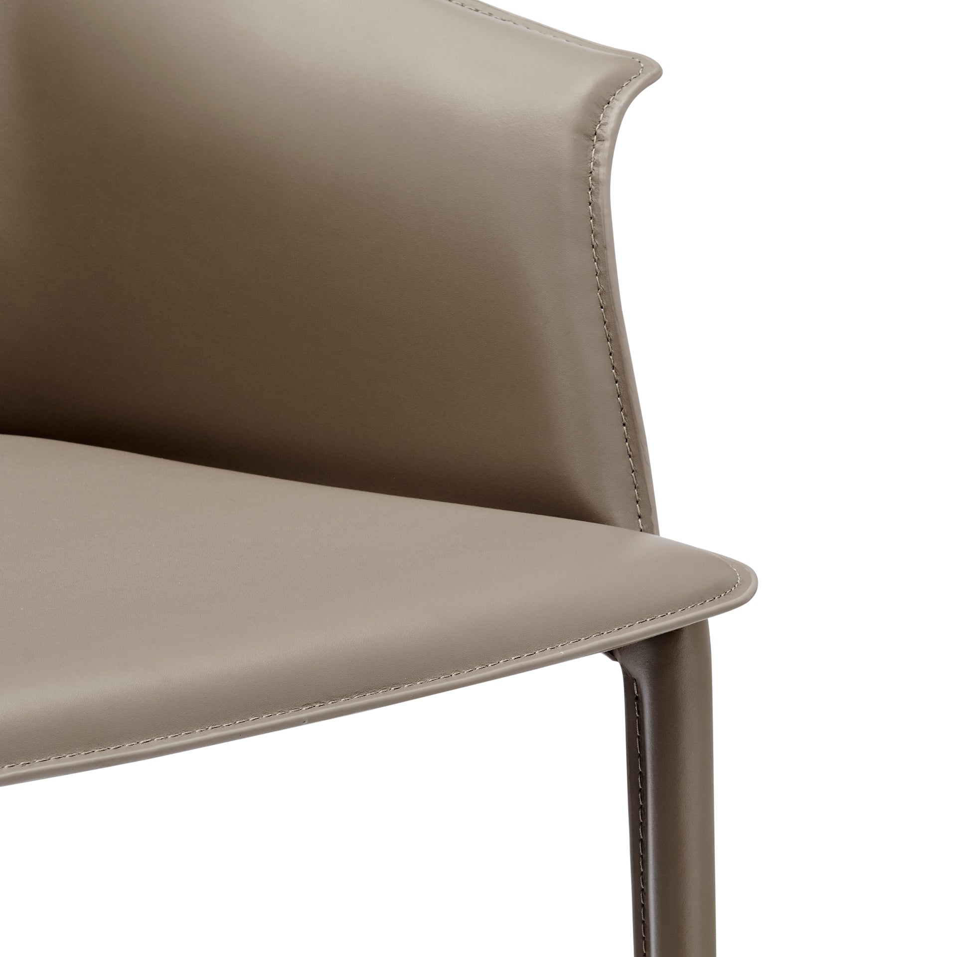 Callie Recycled Leather Dining Arm Chair - What A Room