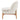 Adriana  Fabric Accent Chair Walnut Legs - What A Room