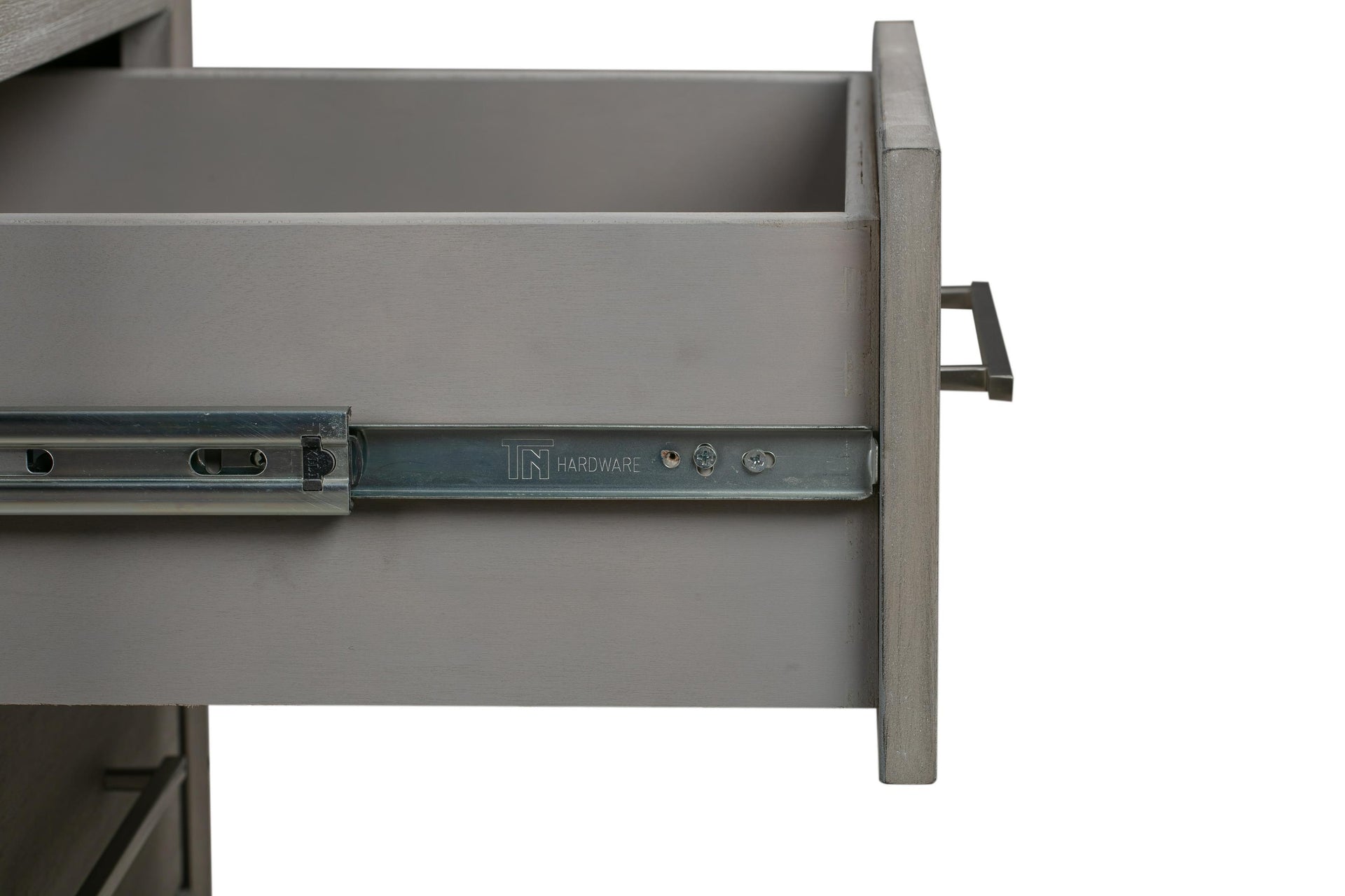 Melbourne Two Drawer Nightstand with USB in Mineral - What A Room