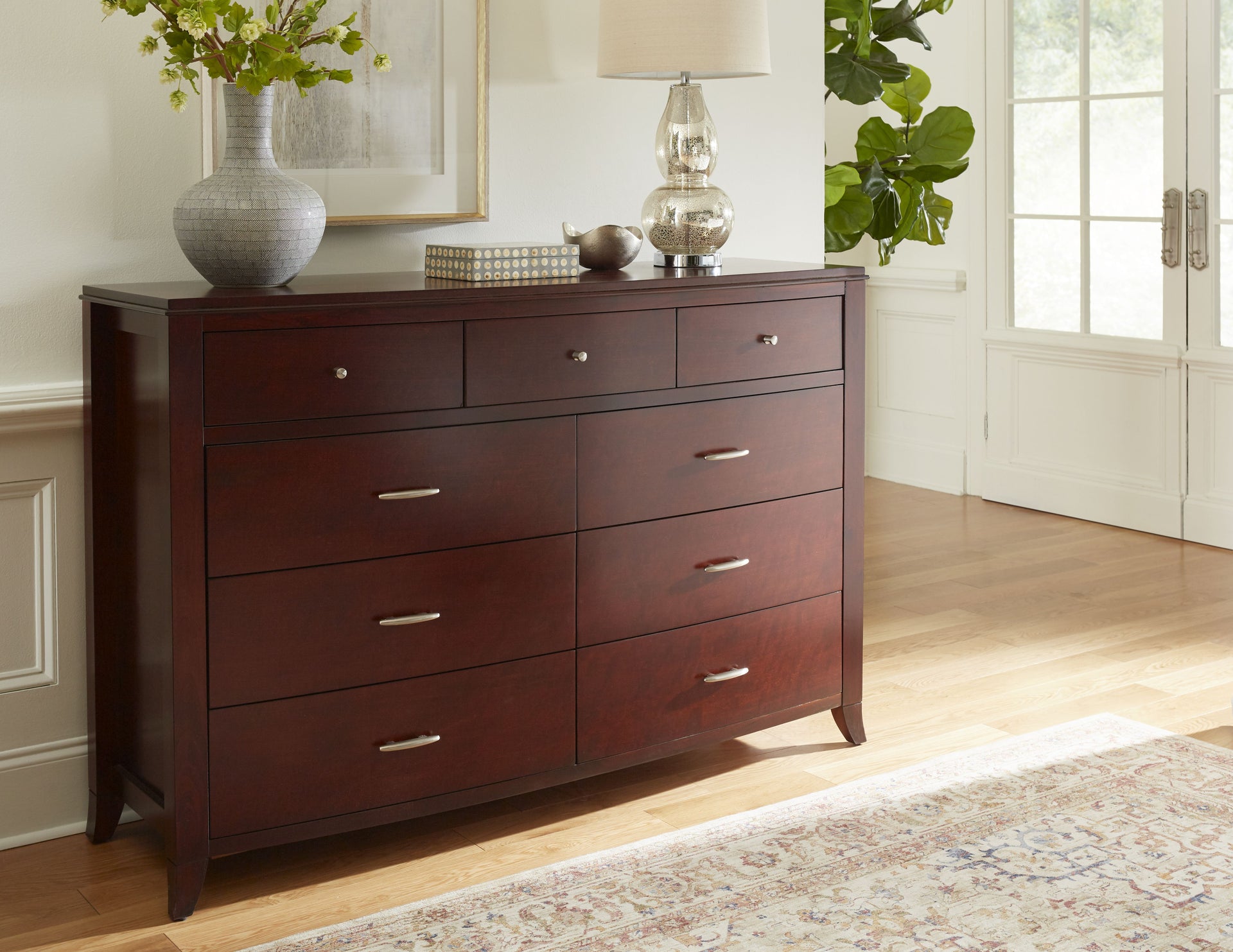 Brighton Nine Drawer Dresser In Cinnamon - What A Room
