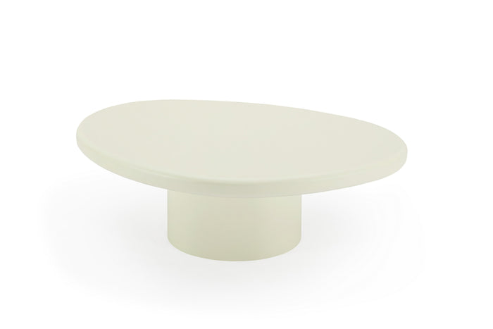 Sven Short Wooden Coffee Table in Rice - What A Room