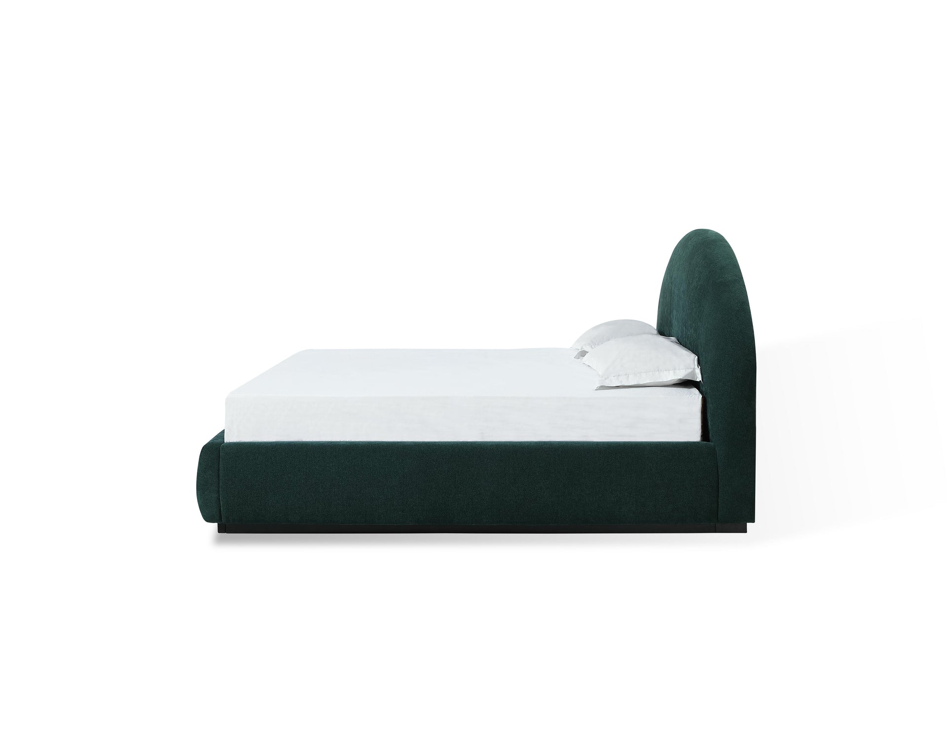 Flex Upholstered Bed in Emerald Chenille - What A Room