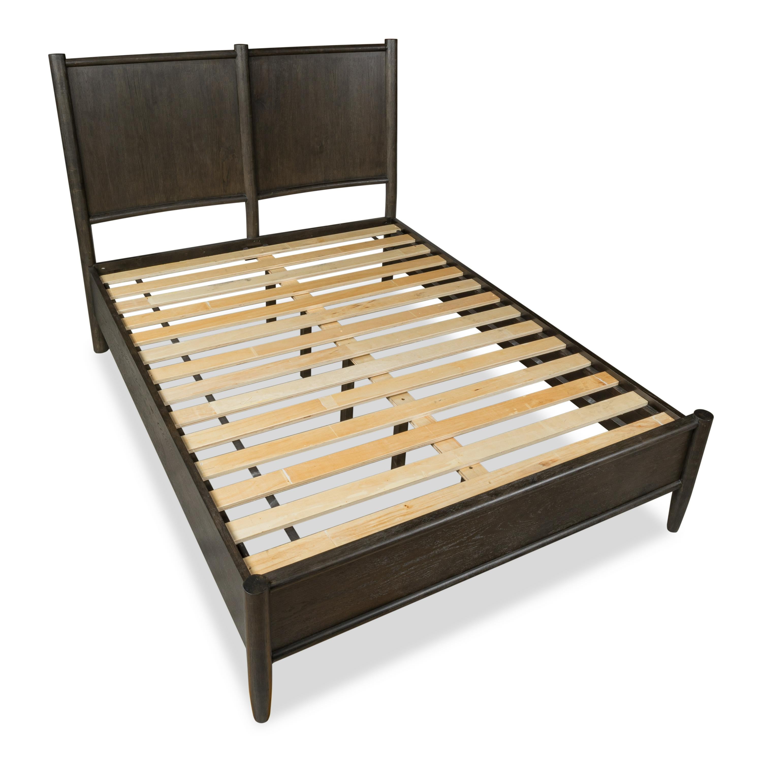 Rockport Oak Wood Platform Bed in Yin - What A Room