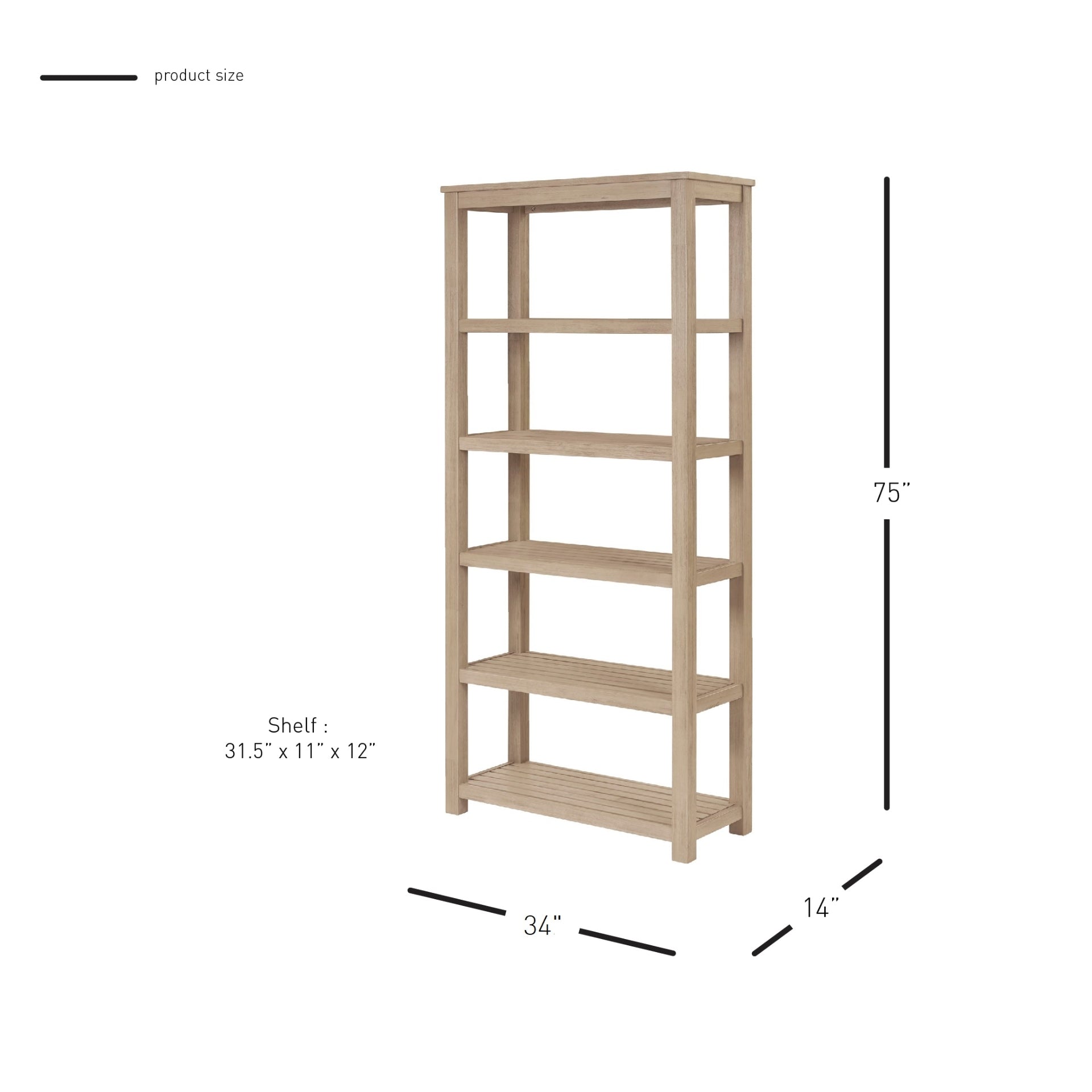 Tiburon  Book Shelf - What A Room