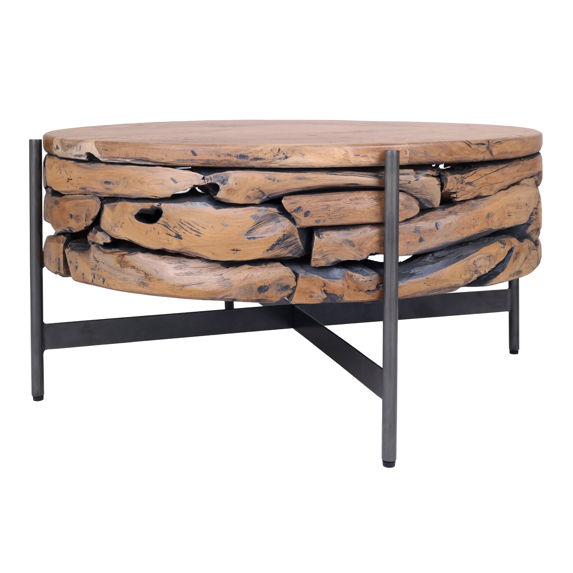 Bardo Reclaimed Teak Coffee Table - What A Room
