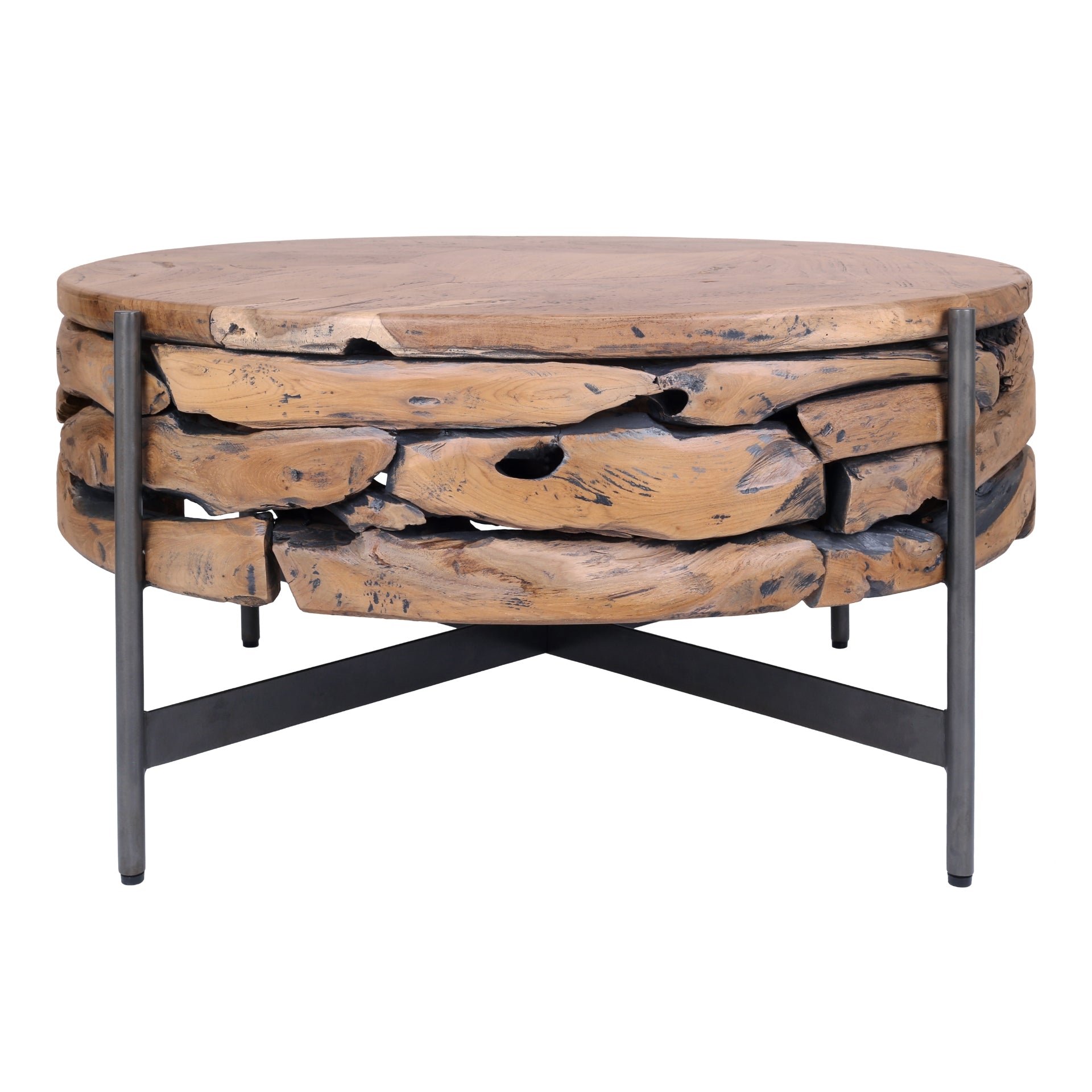 Bardo Reclaimed Teak Coffee Table - What A Room