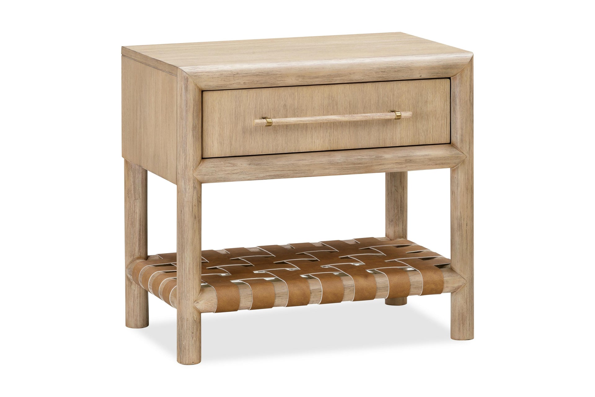 Dorsey One Drawer USB-charging Nightstand in Granola - What A Room
