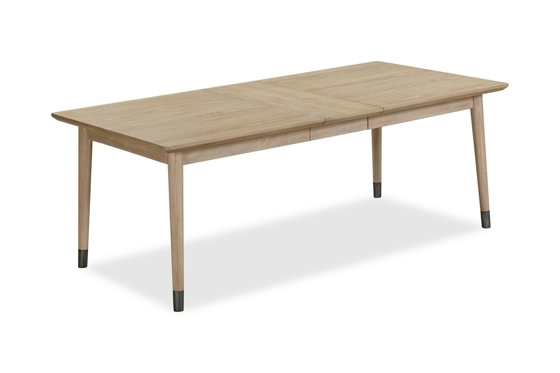 Franklin Extendable White Oak Dining Table in Au Natural - What A Room