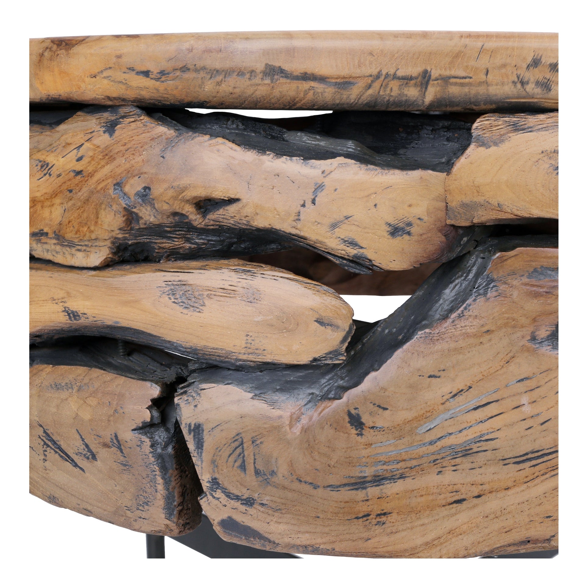 Bardo Reclaimed Teak Side/ End Table - What A Room