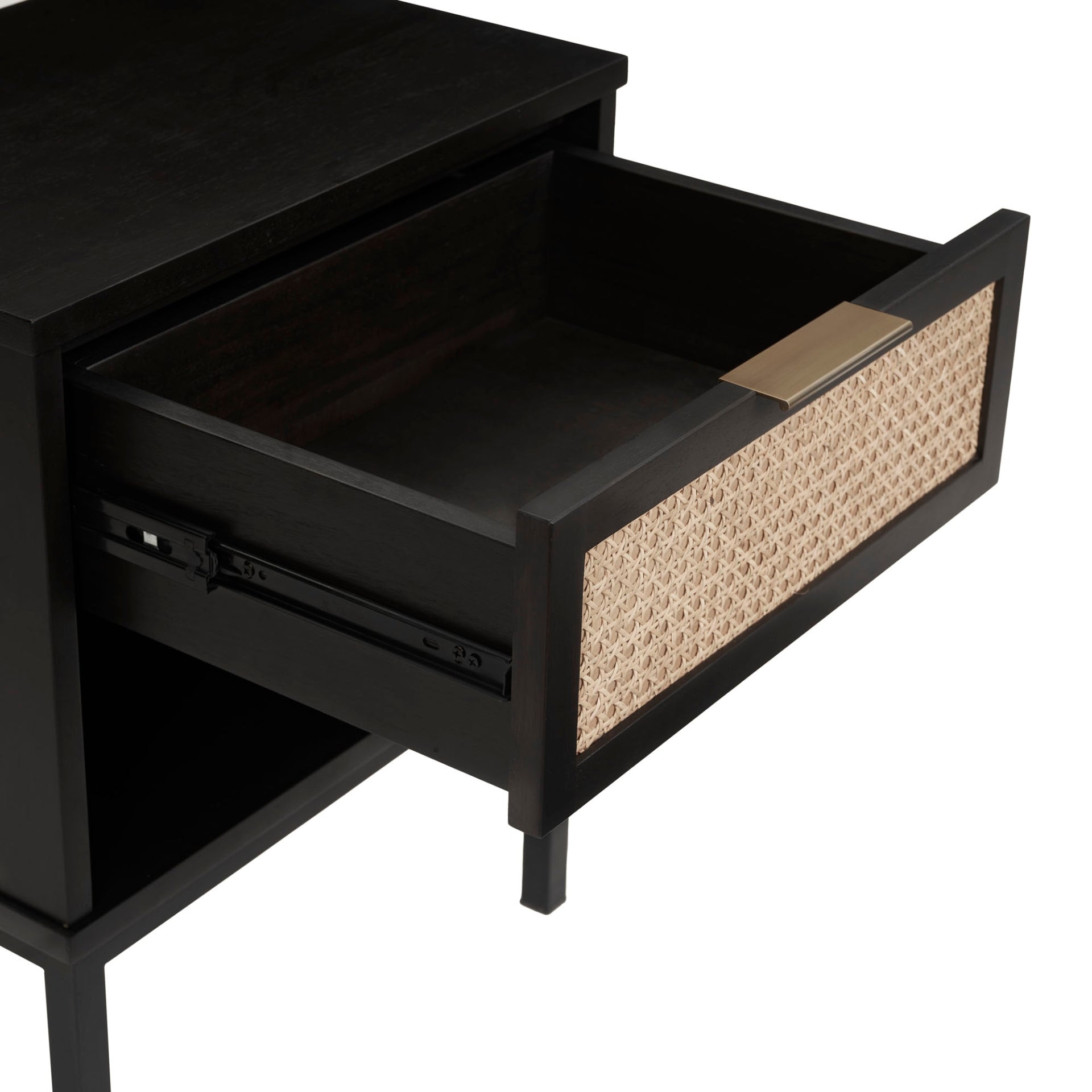 Caine Rattan Night Stand/ Side Table - What A Room