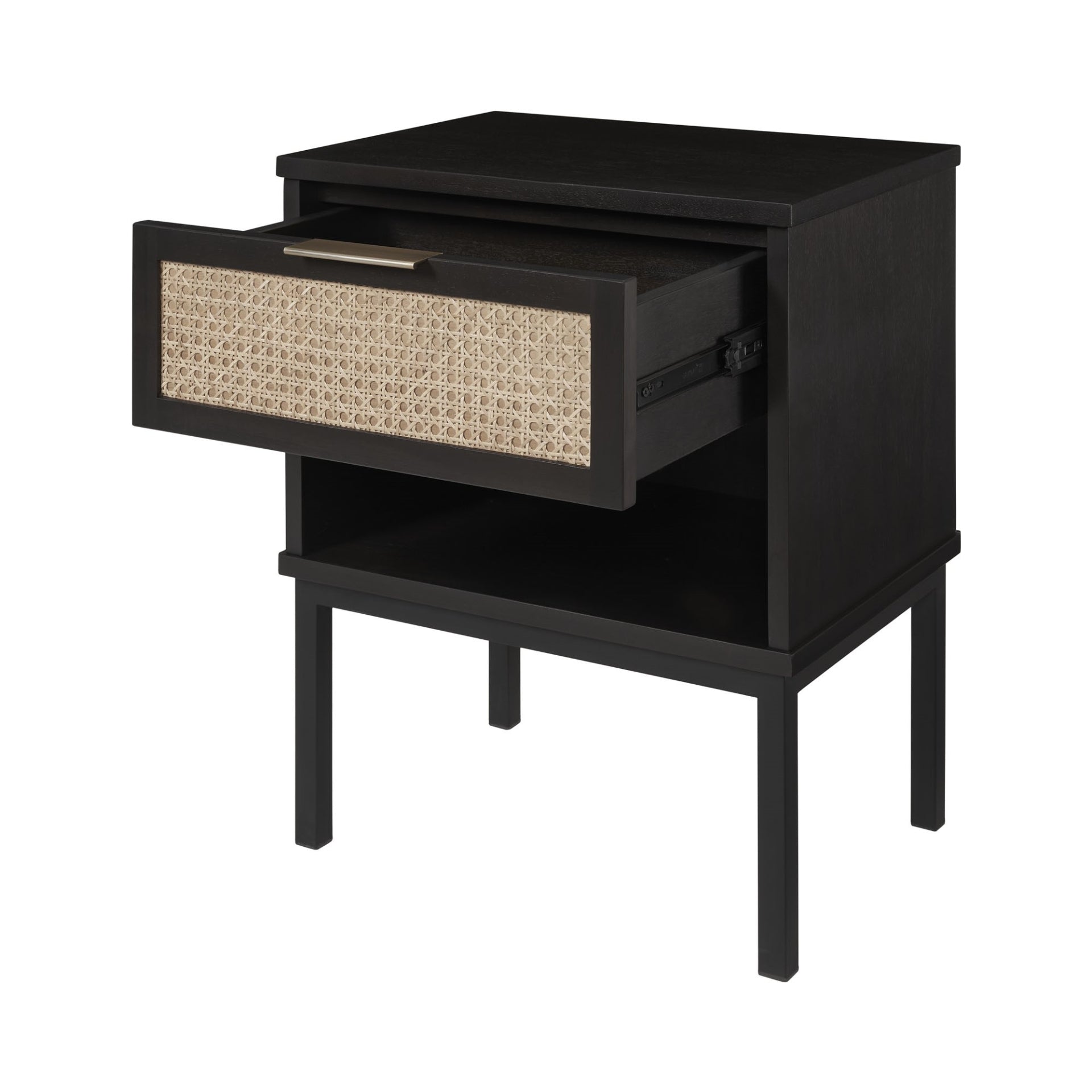 Caine Rattan Night Stand/ Side Table - What A Room