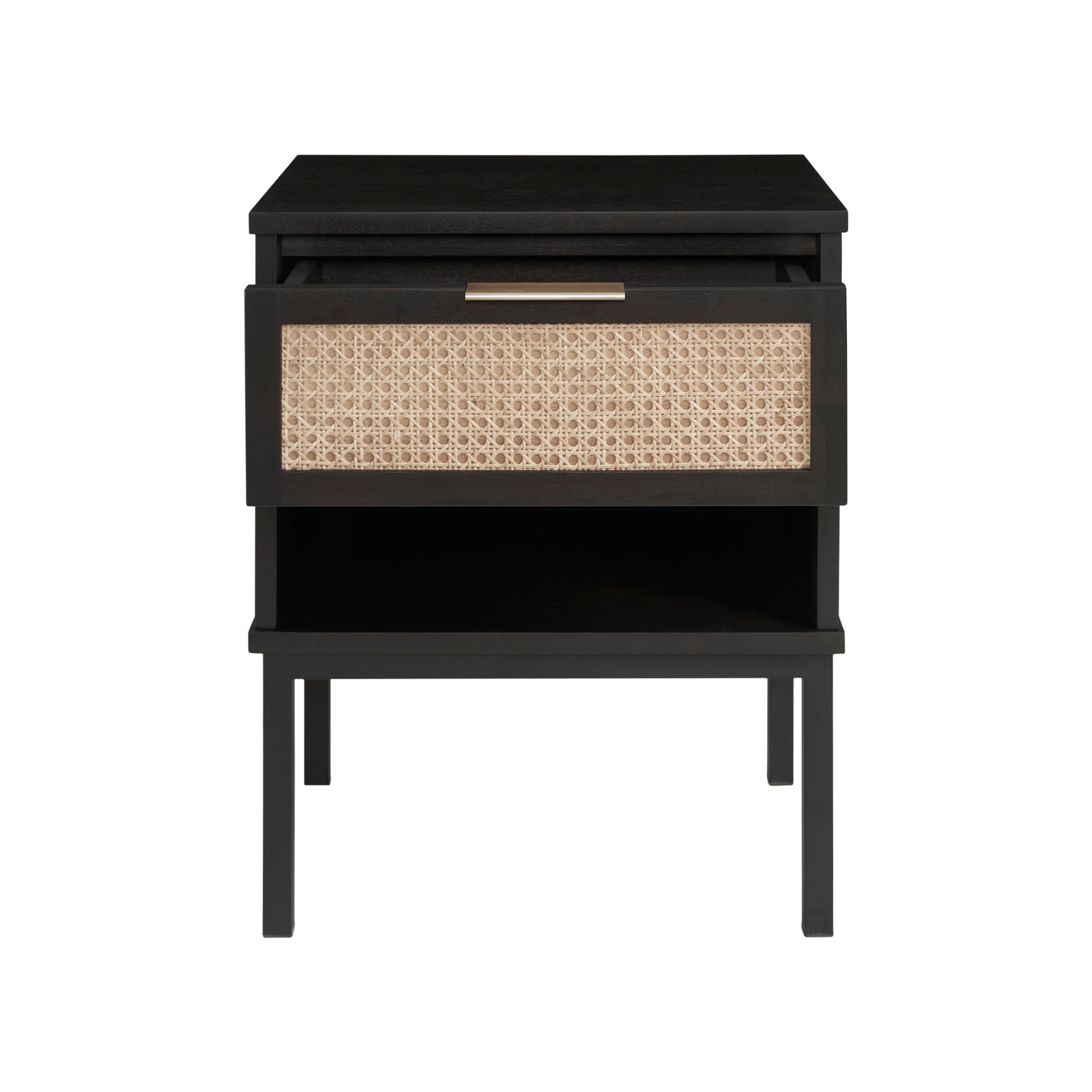 Caine Rattan Night Stand/ Side Table - What A Room